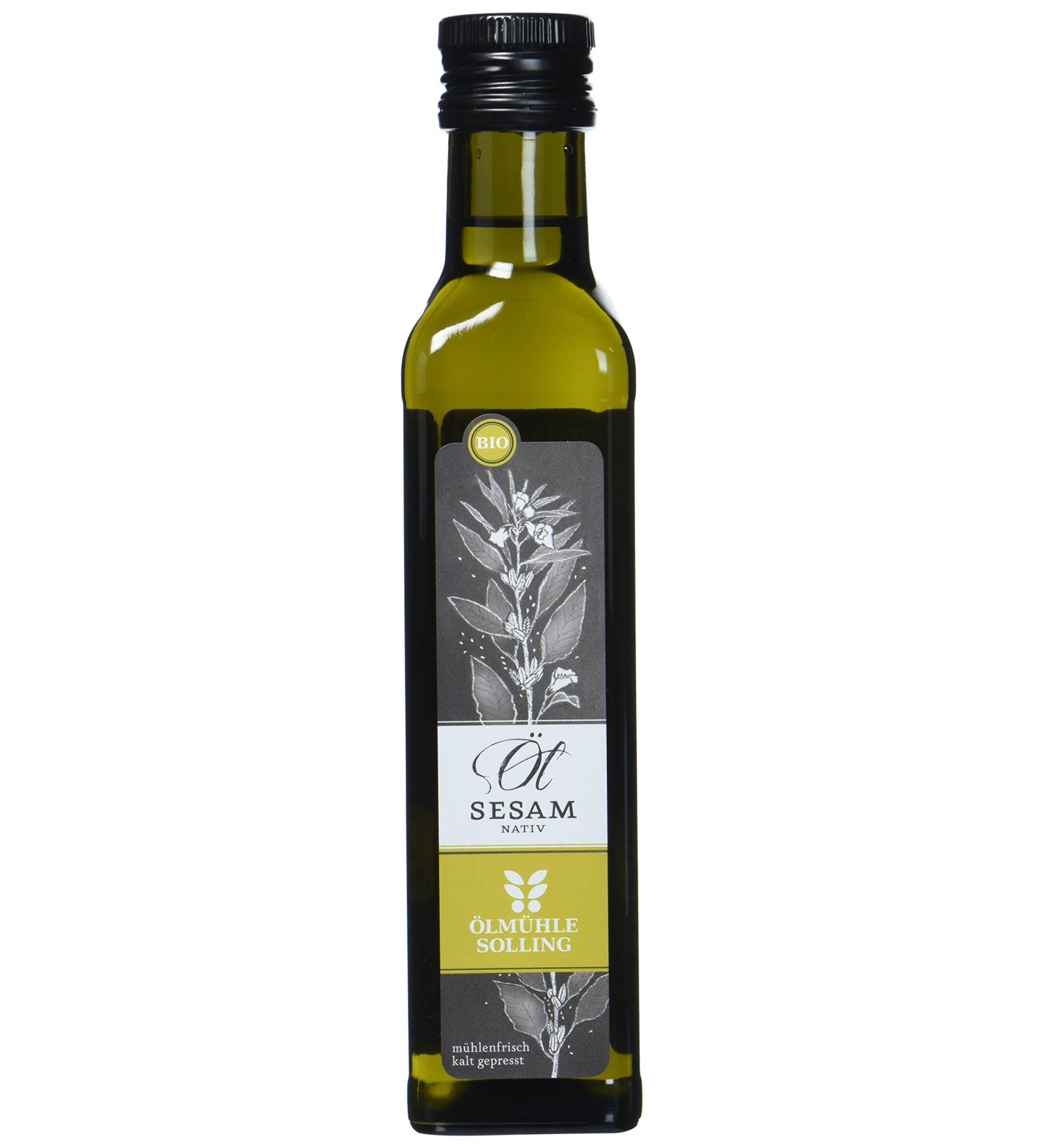  lm hle Solling ORGANIC Virgin Sesame Oil - Naturland-FAIR 250ml | Premium International Shipping - Buy Online on GoSupps.com