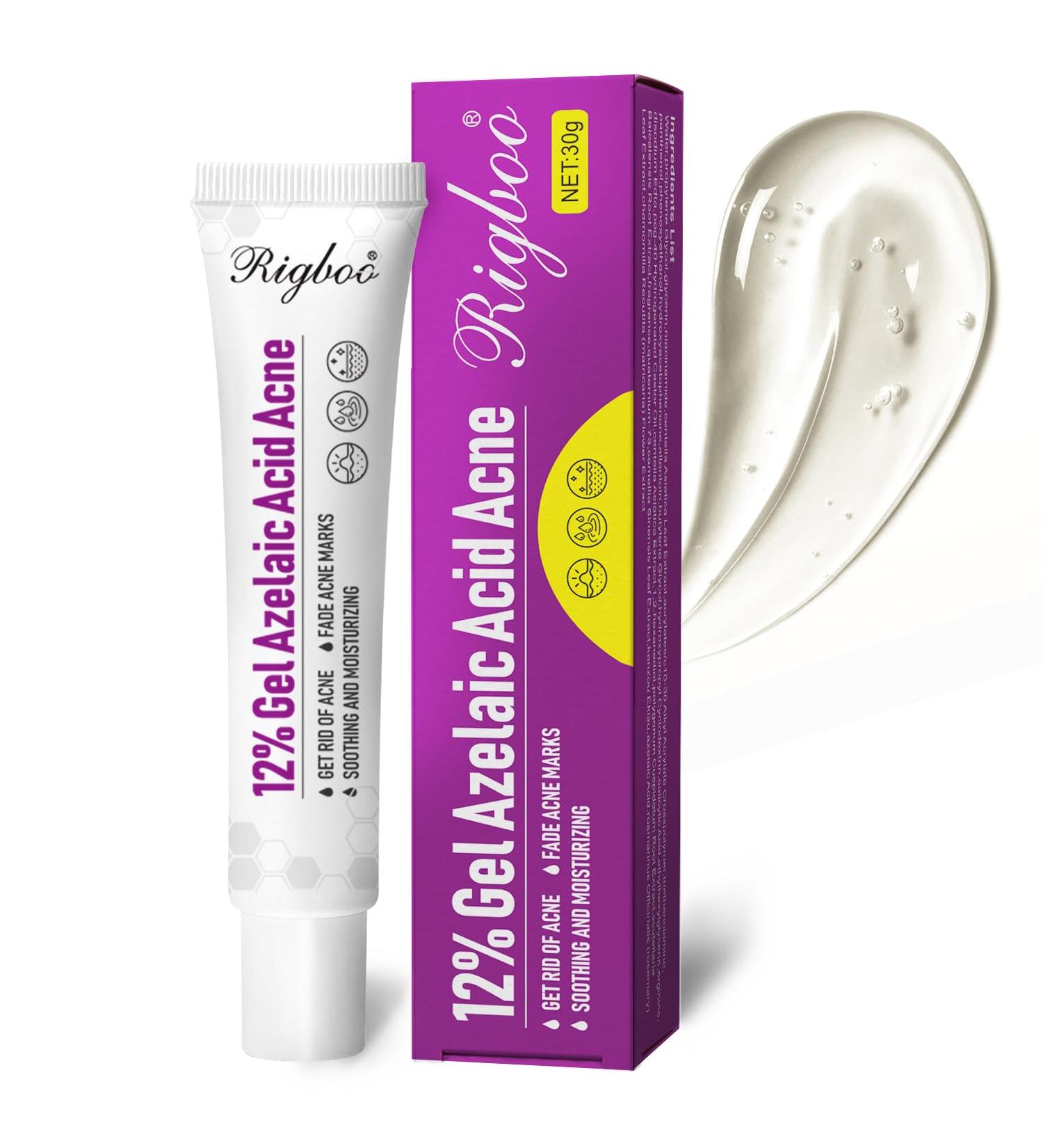 Azelaic Acid 12% Azelaic Acid For Face Serum Rich in Niacinamide and Hyaluronic Acid Fades Post Acne Marks and Calms Redness Formula for Uneven and Blemish Prone Skin Care Unflavored - Buy Online on GoSupps.com