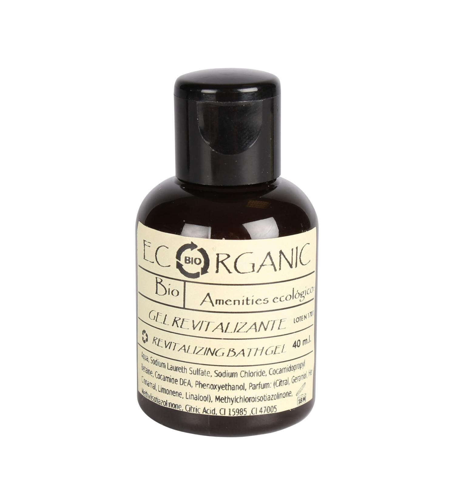  MAXIMA AMENITIES Ecoorganic Pack of 24 Energizing Shower Gel Bottles 40ml - Sustainable Amenities for Hotels - Shower Gel - Body Wash - Buy Online on GoSupps.com