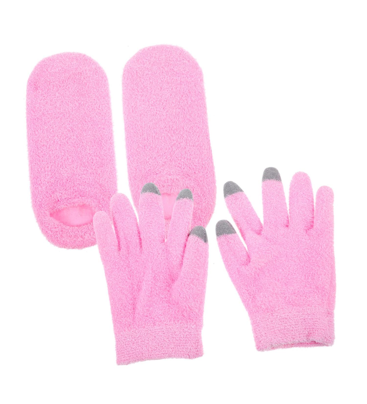 Healeved 1 Set Socks for Women Foot mask Soft Comfortable moisturizing Gloves Hand mask Girl Child Miss Touch Screen Women's Female moisturizing Gloves Women moisturizing Gloves 20.00X15.00X1.20CM - Buy Online on GoSupps.com