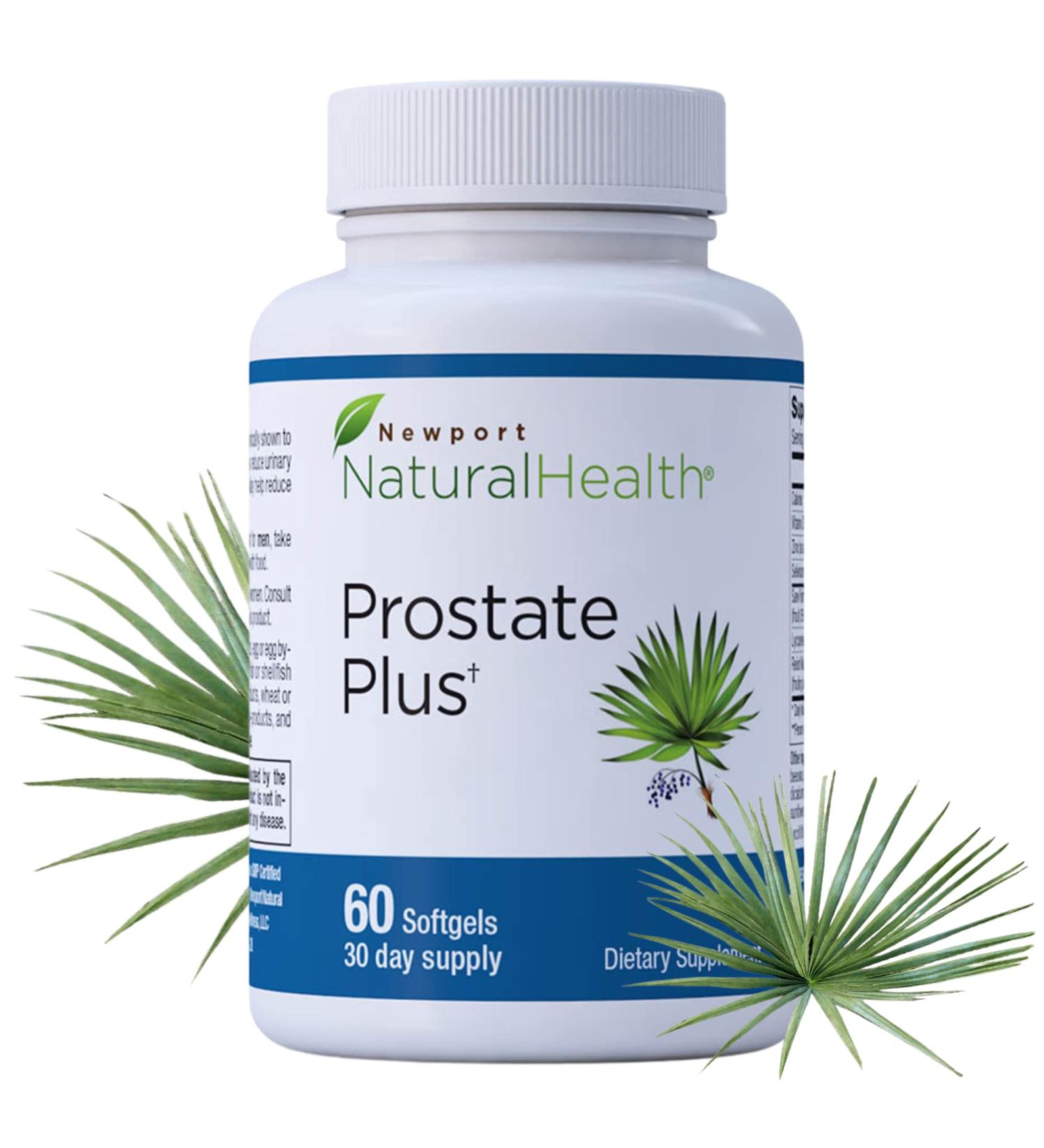 Prostate Plus Supplement | Saw Palmetto, Lycopene & Reishi Mushroom for Men's Prostate Health - Buy Online on GoSupps.com