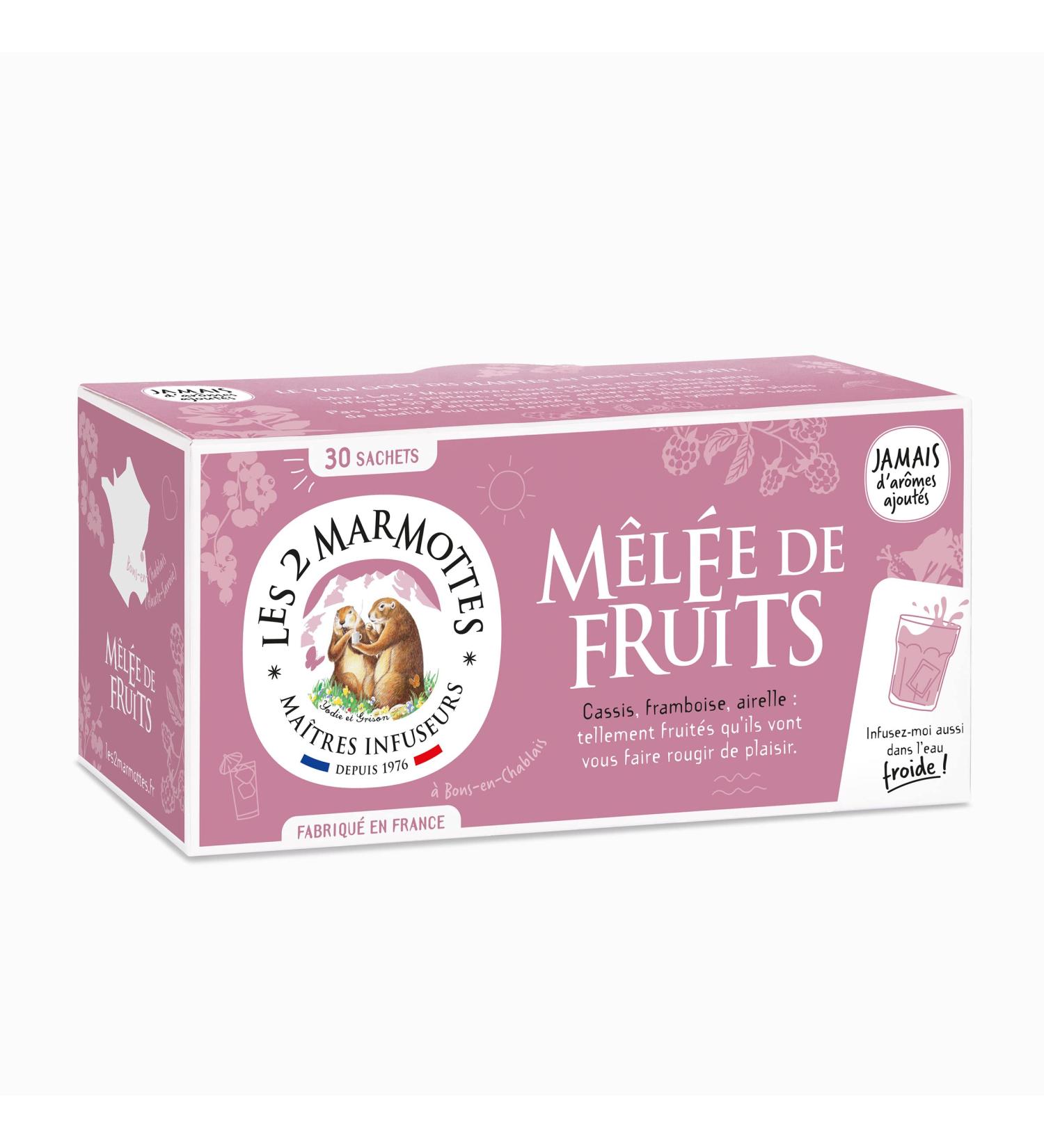  LES 2 MARMOTTES Les 2 Marmottes - Mixed Fruit Infusion - Buy Online on GoSupps.com