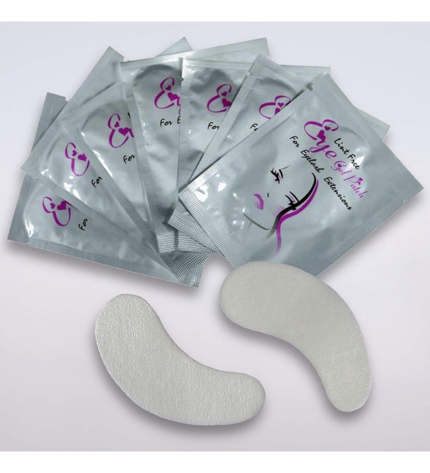 Eyelash Extension Eye Pads - Hydrogel Gel Pads | Lint-Free Eye Gel Patches | Durable Extensions - Buy 25 to 1000 Pairs - Buy Online on GoSupps.com