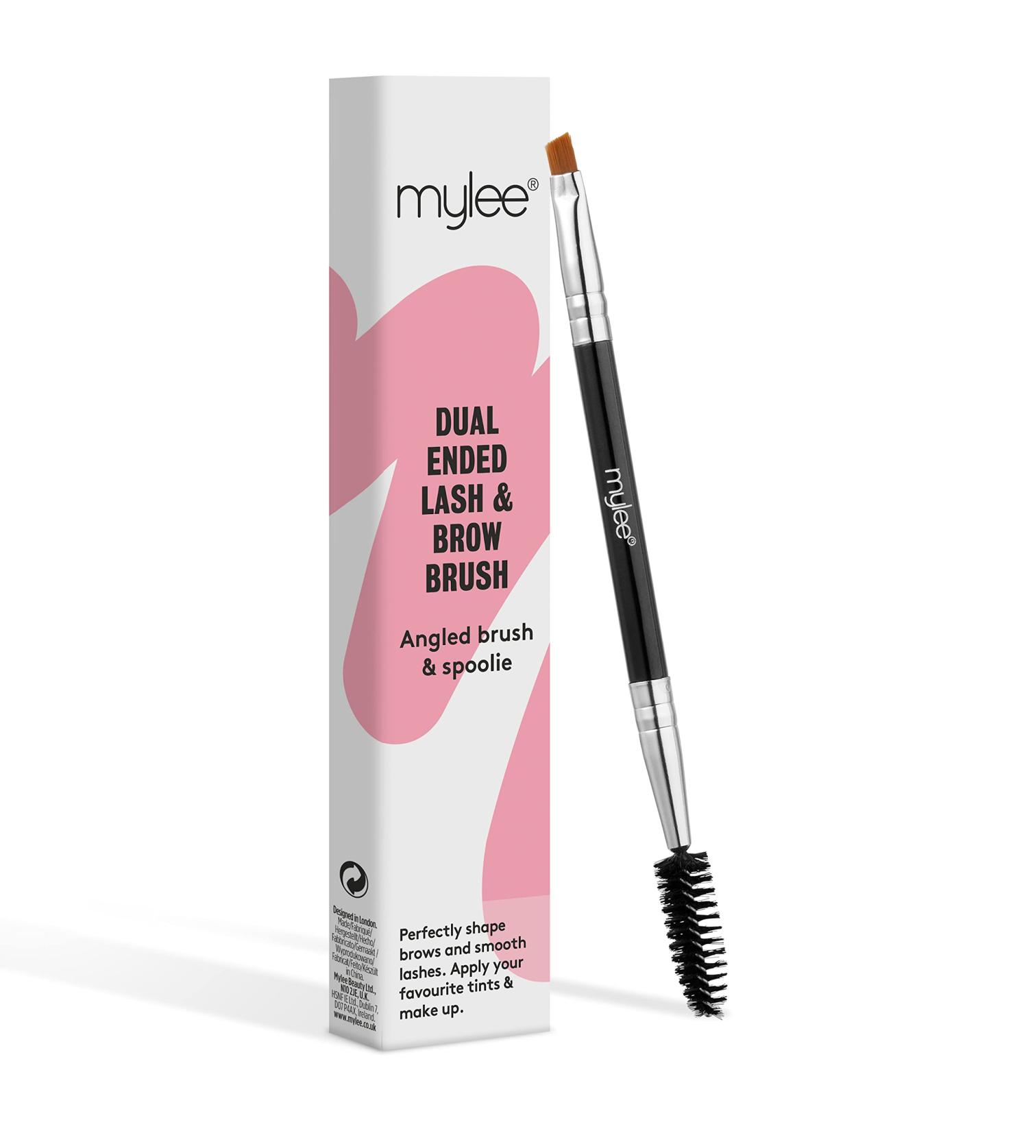 Mylee Dual-Ended Colored Brushes for Eyelashes & Brows | Precision Angle Eyebrow Brush & Dye Powders | Professional Coloring & Shaping Tools - Buy Online on GoSupps.com