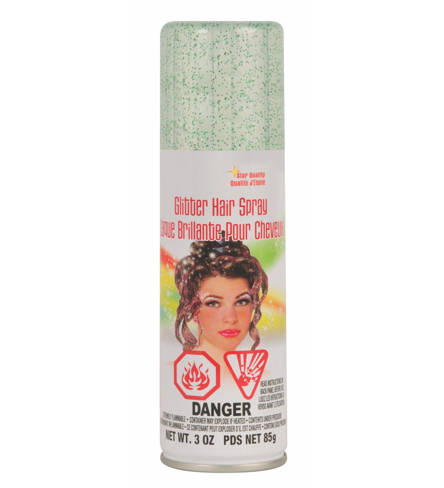 Rubie's Glitter Hairspray Green