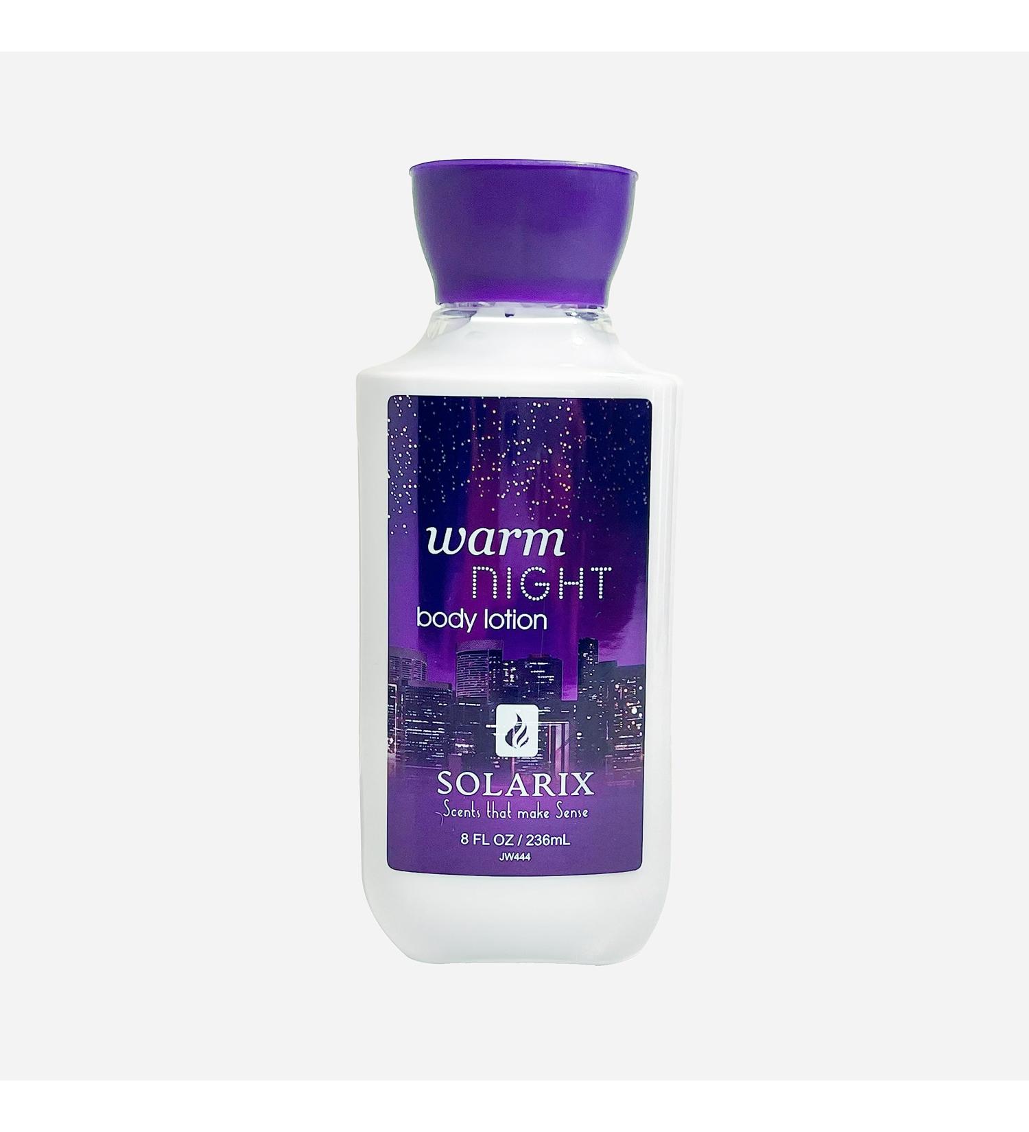 Buy SOLARIX Warm Night Body Lotion - 24 Hr Moisture for Men & Women | Lightweight Non-Greasy Moisturizer - Perfect Holiday & Graduation Gift - Buy Online on GoSupps.com
