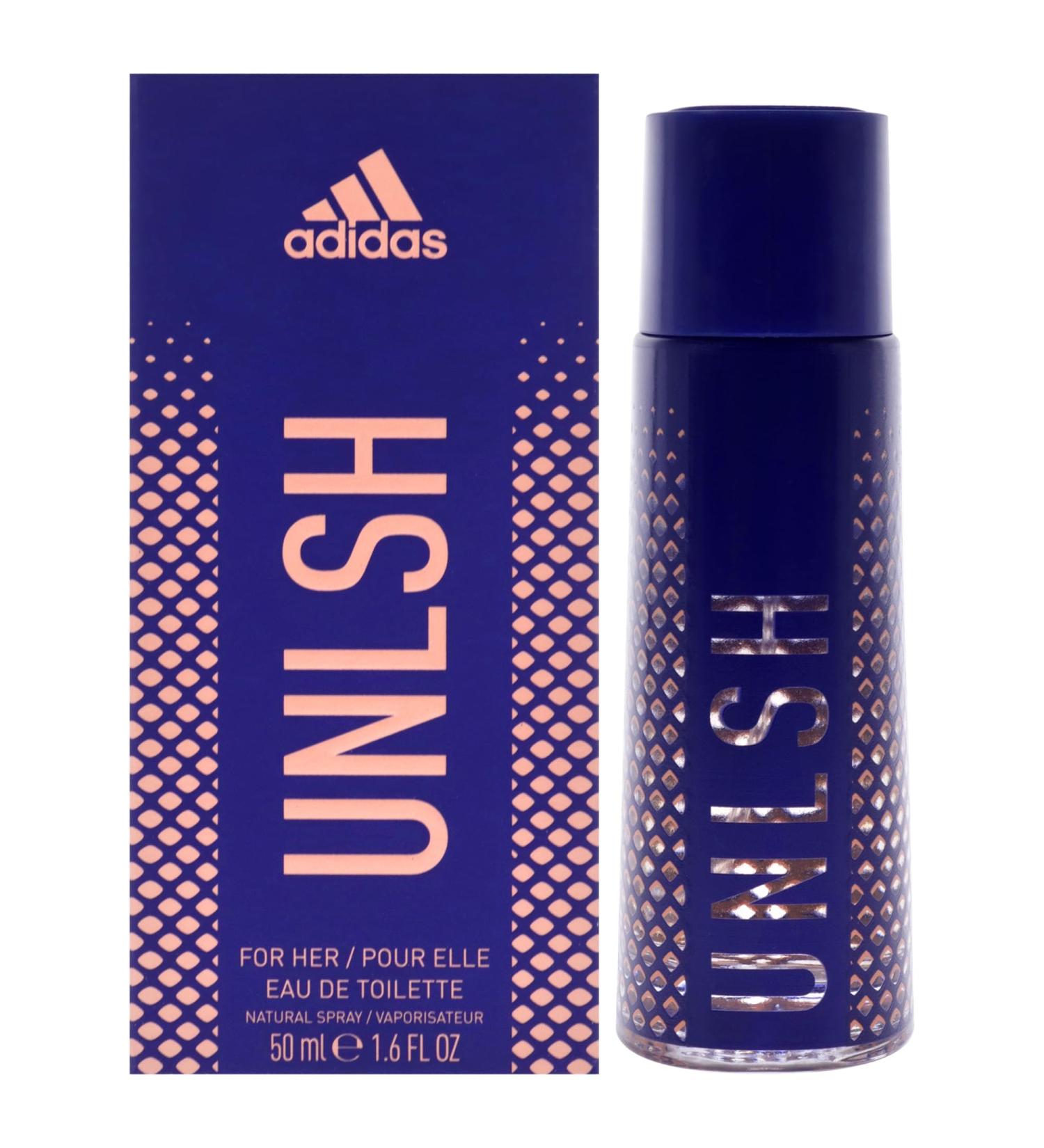 Adidas Sport UNLSH Eau de Toilette for Women Fragrance for Her Standard 50ml Unleash 1.6 Fl Oz (Pack of 1) - Buy Online on GoSupps.com