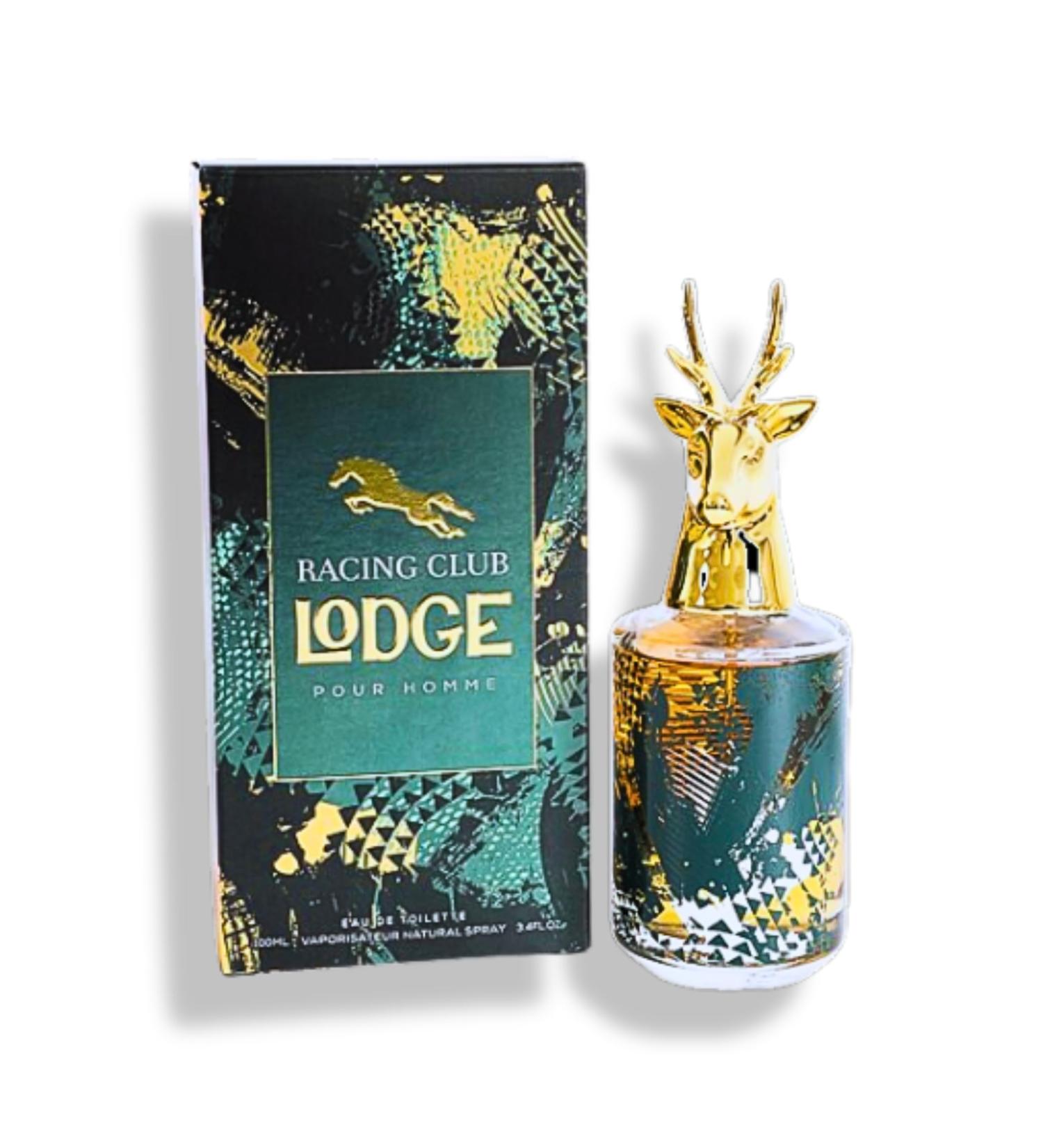 RACING CLUB LODGE POUR HOMME EAU DE TOILETTE 3.4 FL. OZ. Woody Aromatic fragrance for men - Buy Online on GoSupps.com