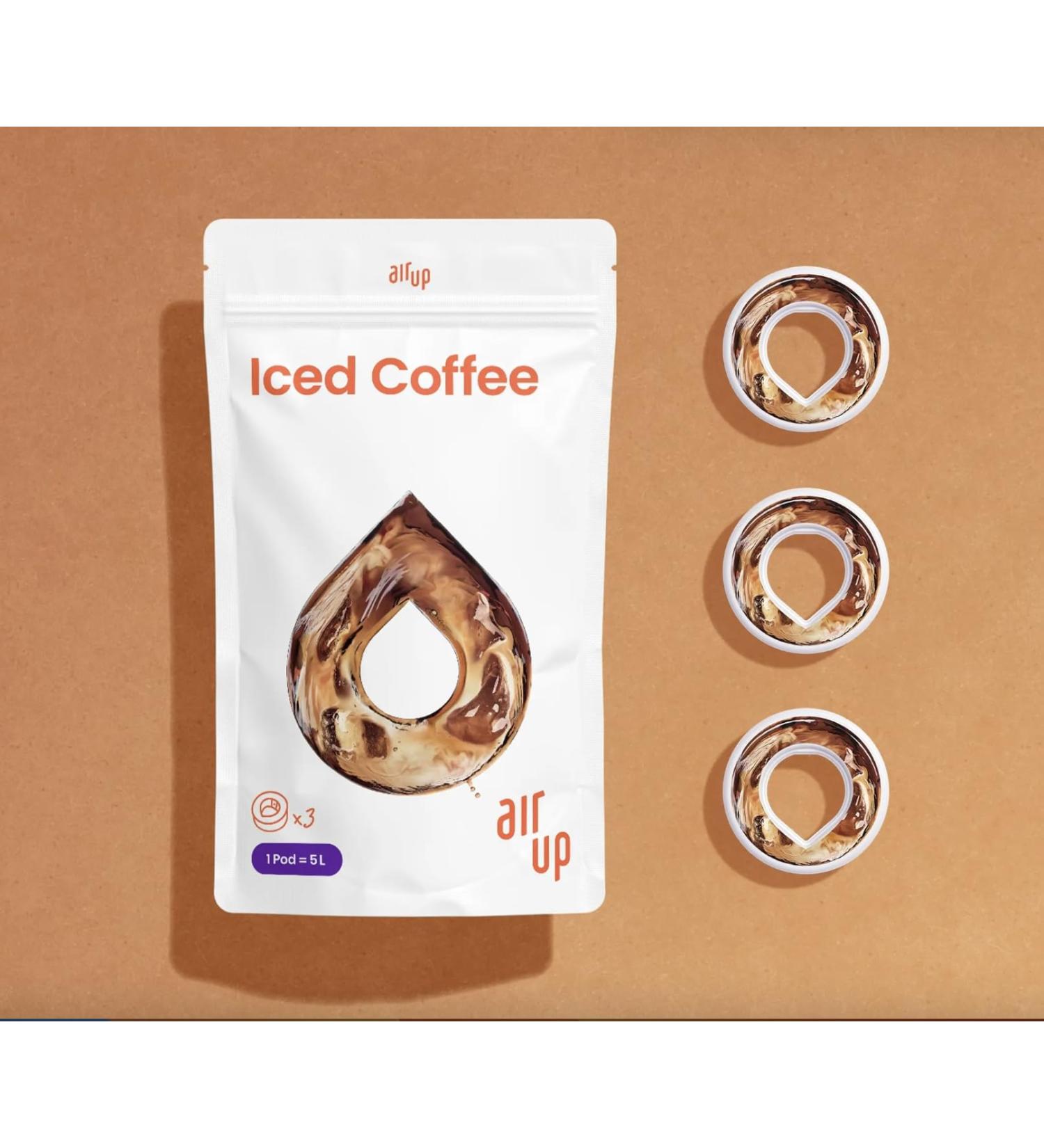 Air Up Pods/Flavoured Water Bottle Pods | UK Air Up Water Bottle Taste Pods AIR Fruit Fragrance Flavored (Iced Coffee Pods)