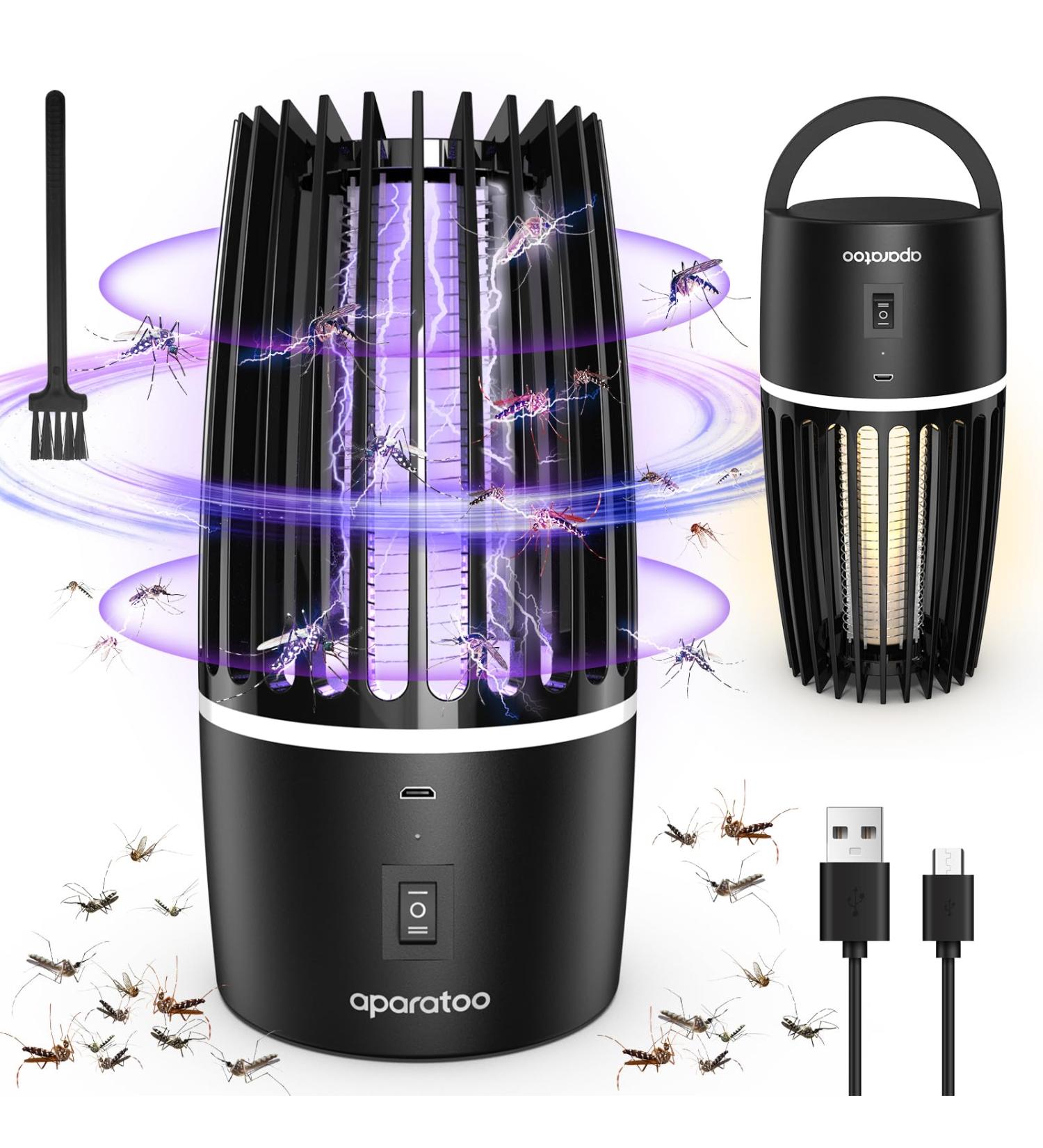 Buy MWD-DJK-B4 UV Mosquito Lamp & Insect Destroyer - Portable USB Fly Trap for Home & Camping | Best Mosquito Protection - Buy Online on GoSupps.com