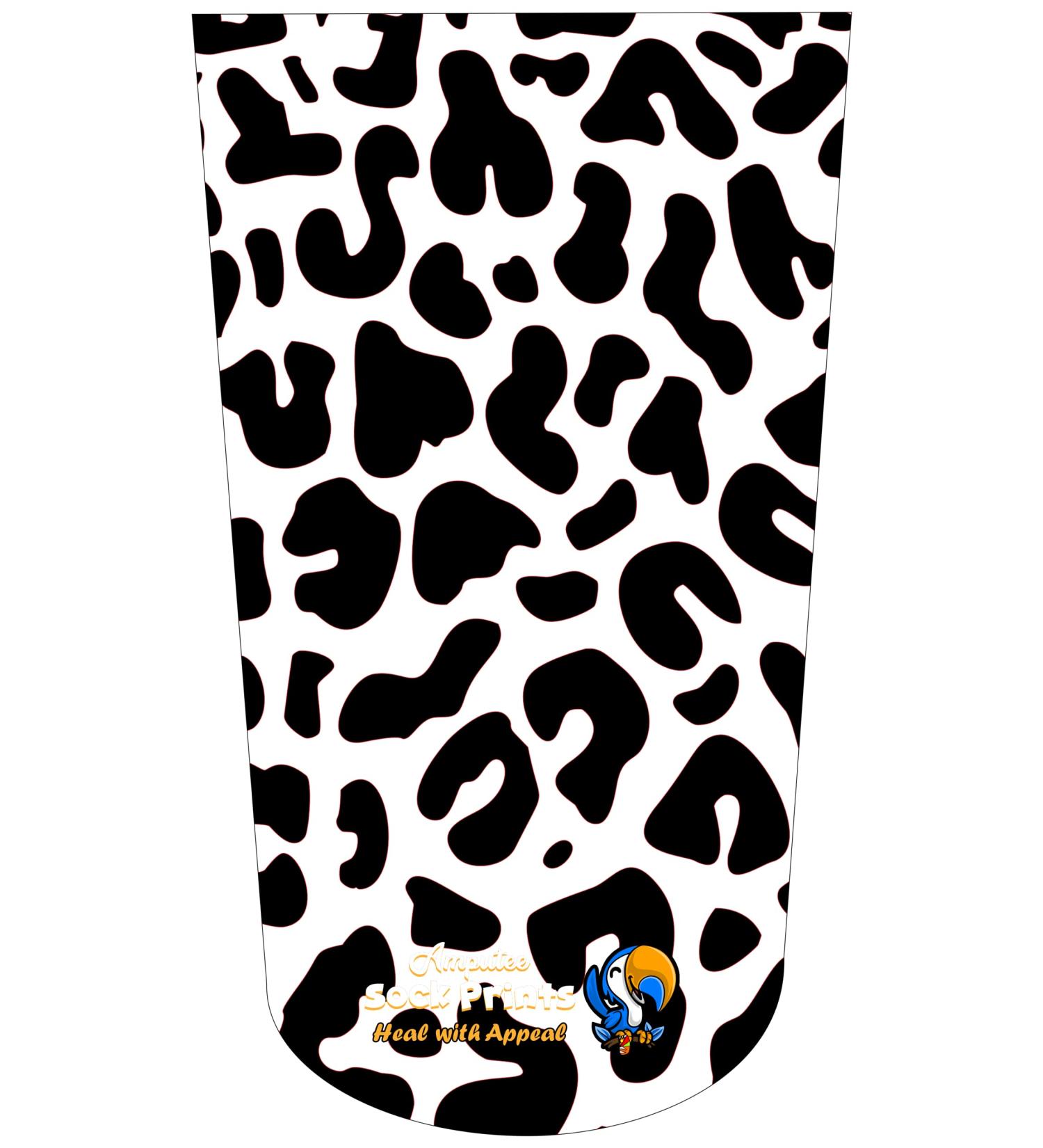 Heal with Appeal Leopard Pattern V1 3Ply Amputee Stump Sock - Buy Online on GoSupps.com