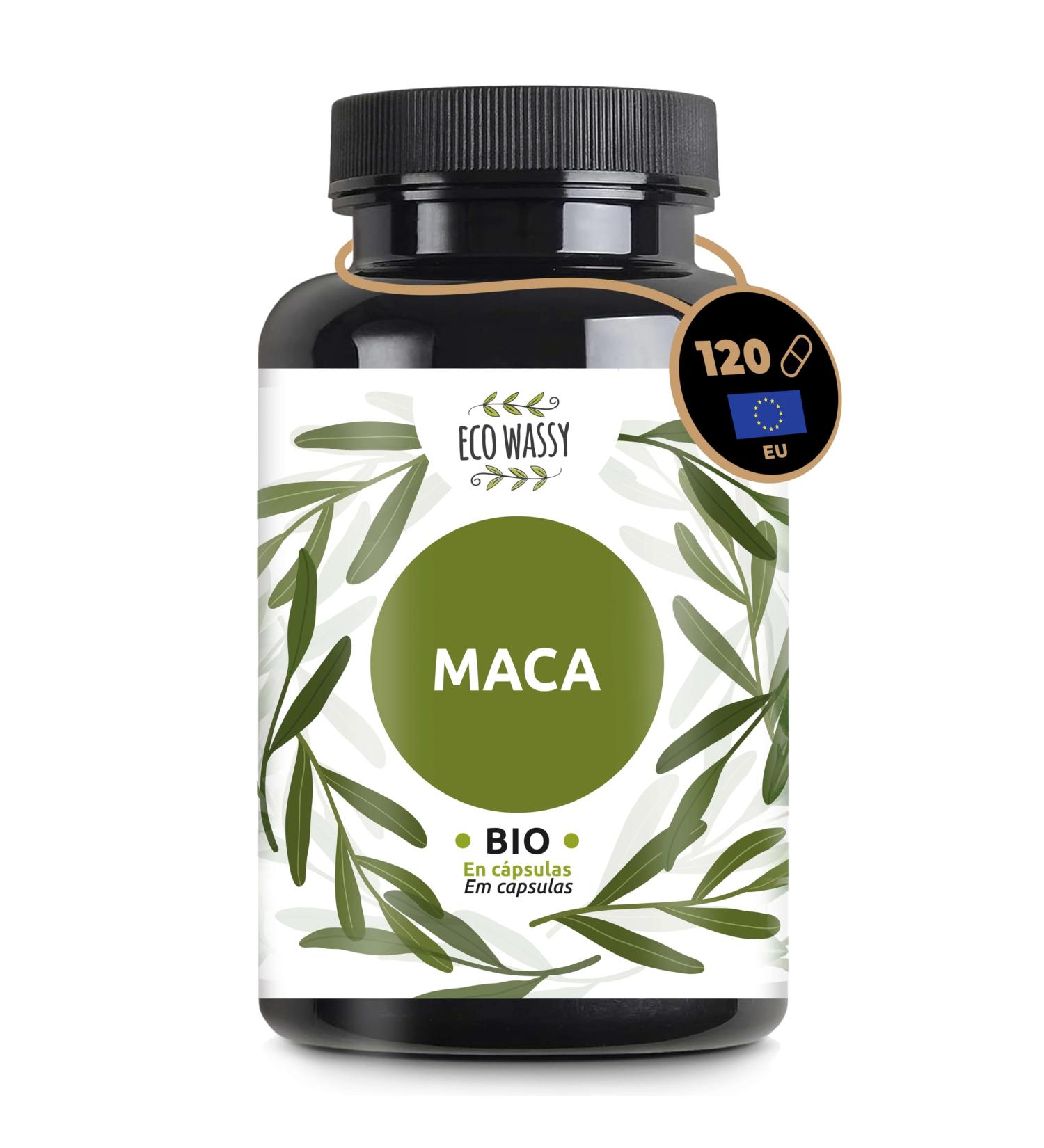 Andean Maca | 100% Pure and Natural Peruvian Maca Root. 120 Organic Capsules. No additives. Increases energy vitality and performance. Helps the immune system and balance - Buy Online on GoSupps.com