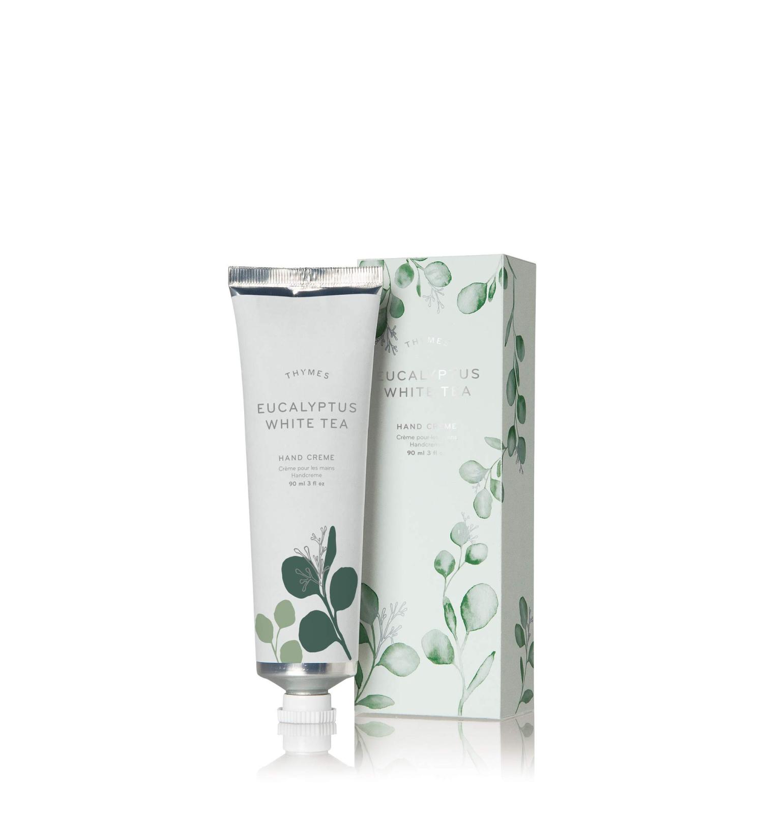 Thymes Hand Cream Silver - 3 Fl Oz - Eucalyptus White Tea Eucalyptus White Tea 3 Fl Oz (Pack of 1)
