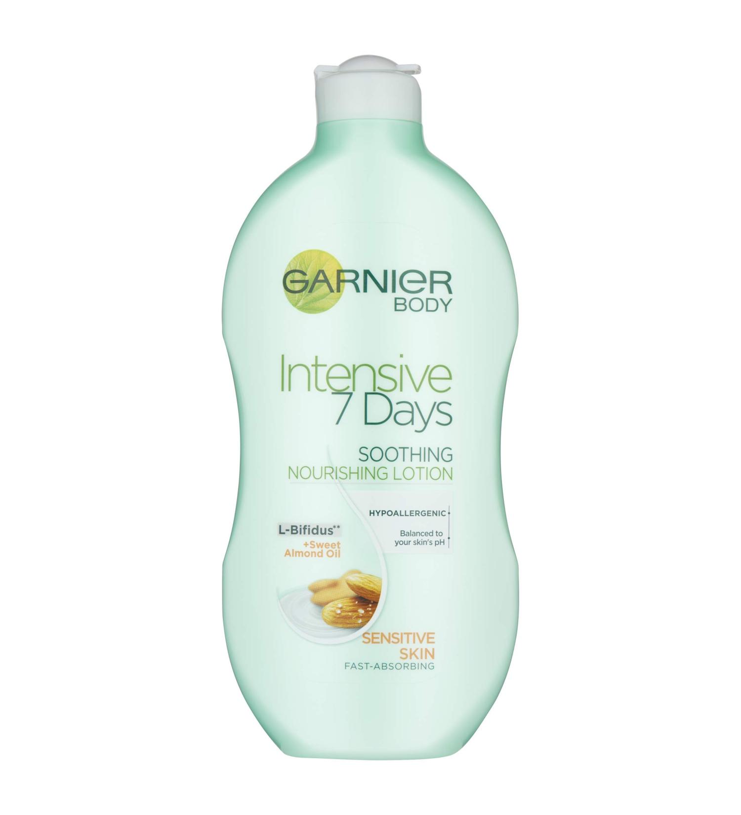 Garnier Intensive 7 Days Almond Oil Body Lotion Sensitive Skin 400ml - Buy Online on GoSupps.com