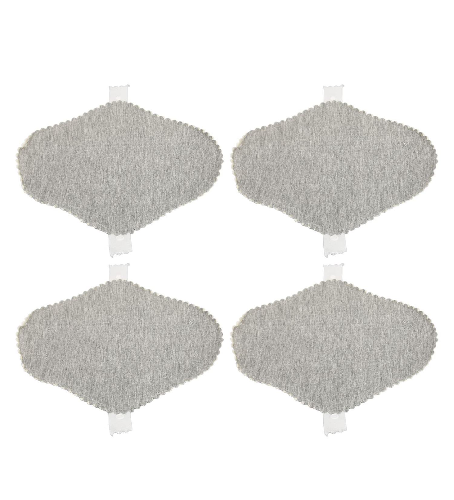 4pcs Reusable Sanitary Pads Cloth Panty Liners for Women (M) | Water Absorption, Skin Friendly & Breathable - Buy Online on GoSupps.com