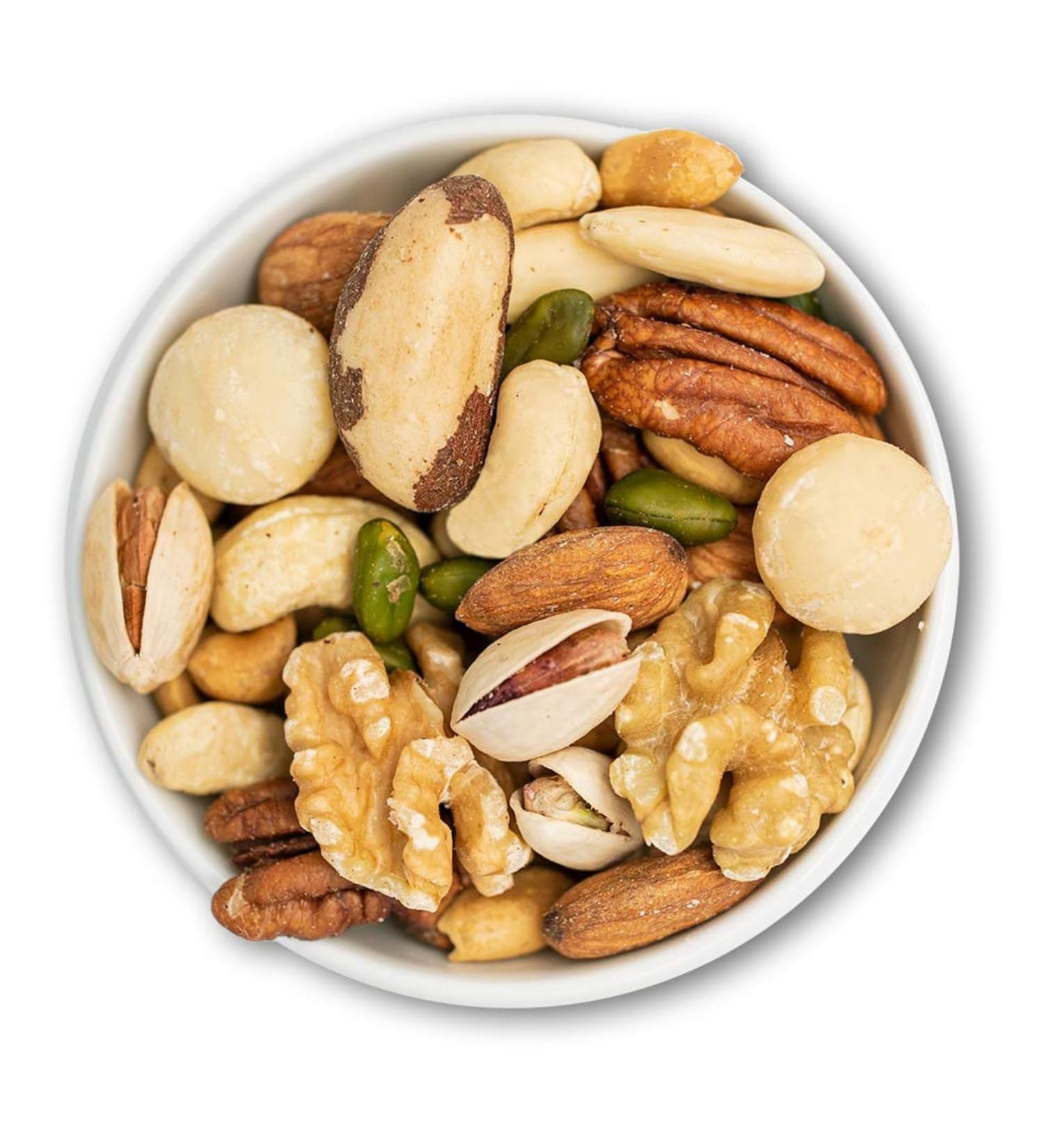  1001 Frucht 1001 Fruit Nut Mix - Hazelnut-Free - Natural - 1 kg - No Raisins or Sultanas - Natural Mix with No Additives - Buy Online on GoSupps.com