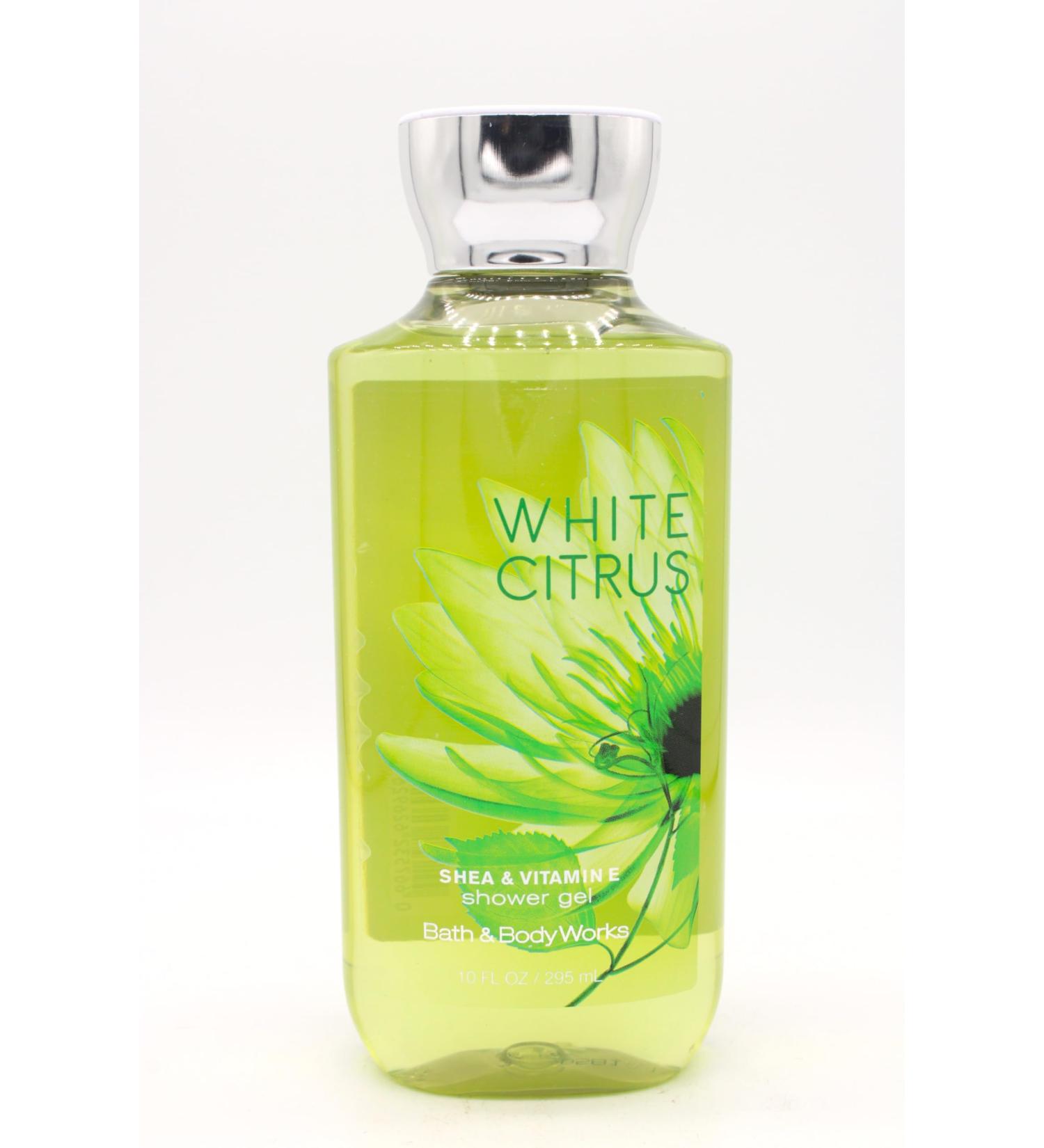 White Citrus Bath and Body Shower Gel Body Wash 10 fl oz