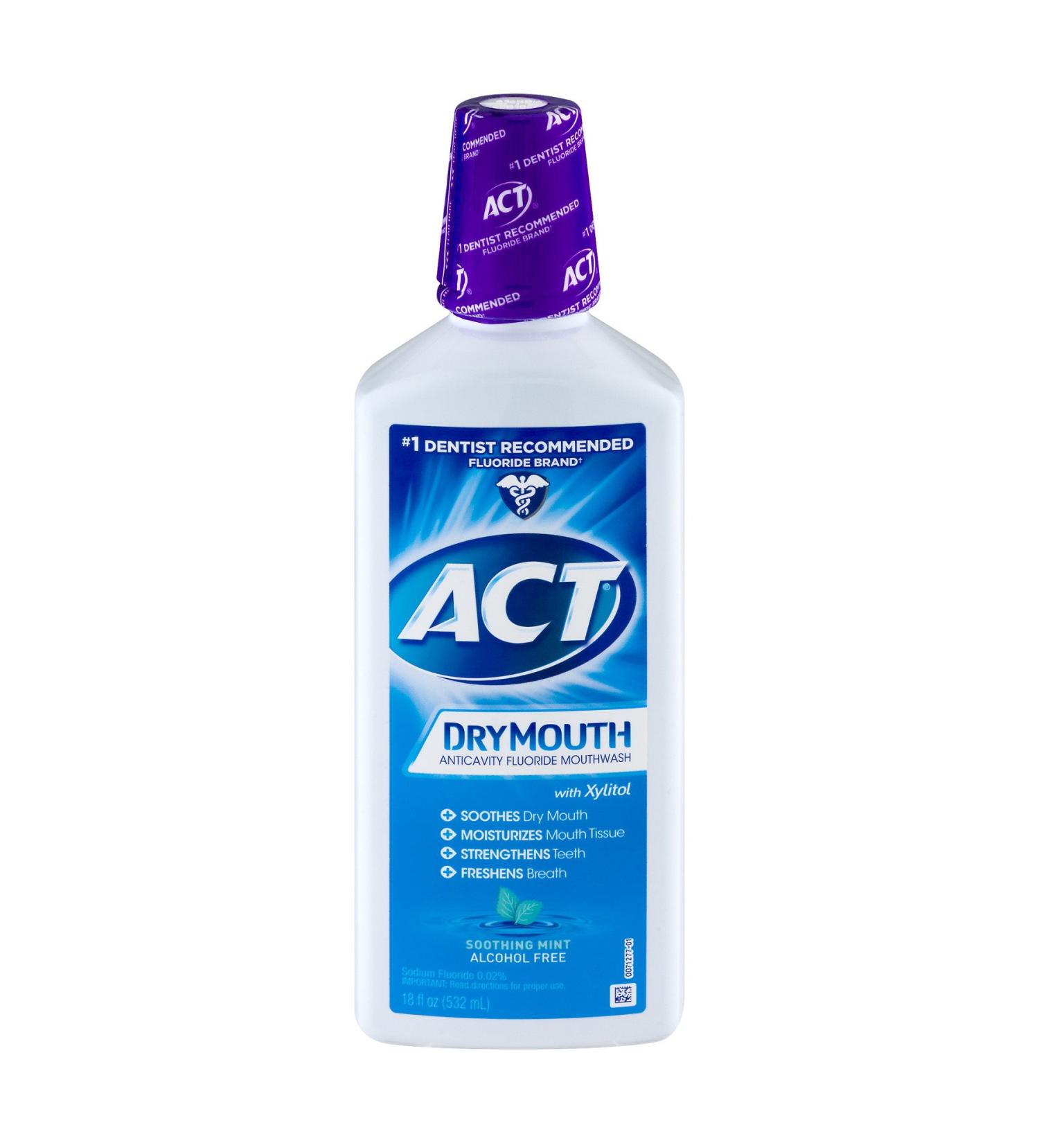 Act Tot Care Dry Mouth Rn Size 18z