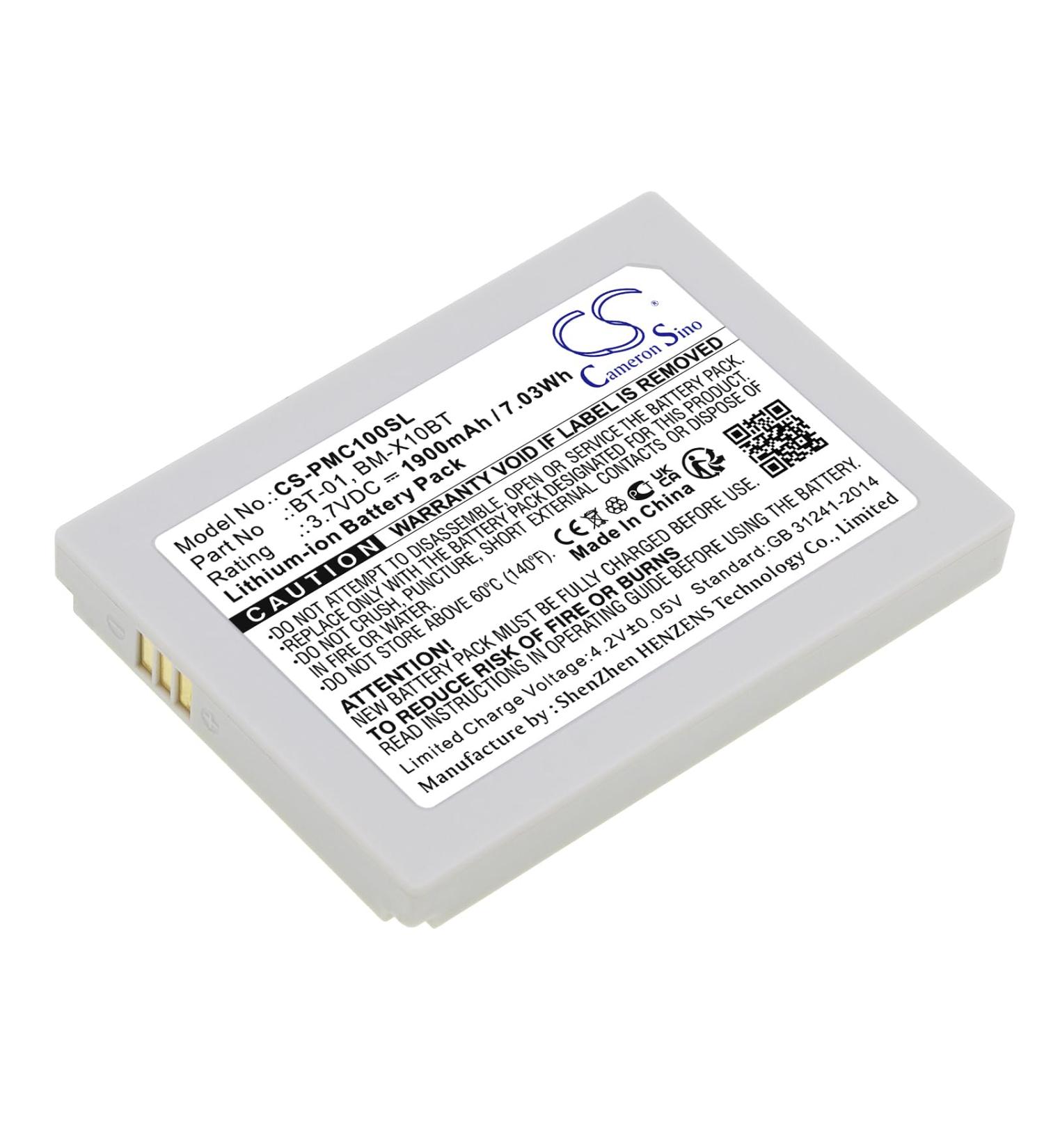 Battery Replacement for Pliant MicroCom XR | 00004394 00004445 BT-01 BM-X10BT - International Shipping Available - Buy Online on GoSupps.com