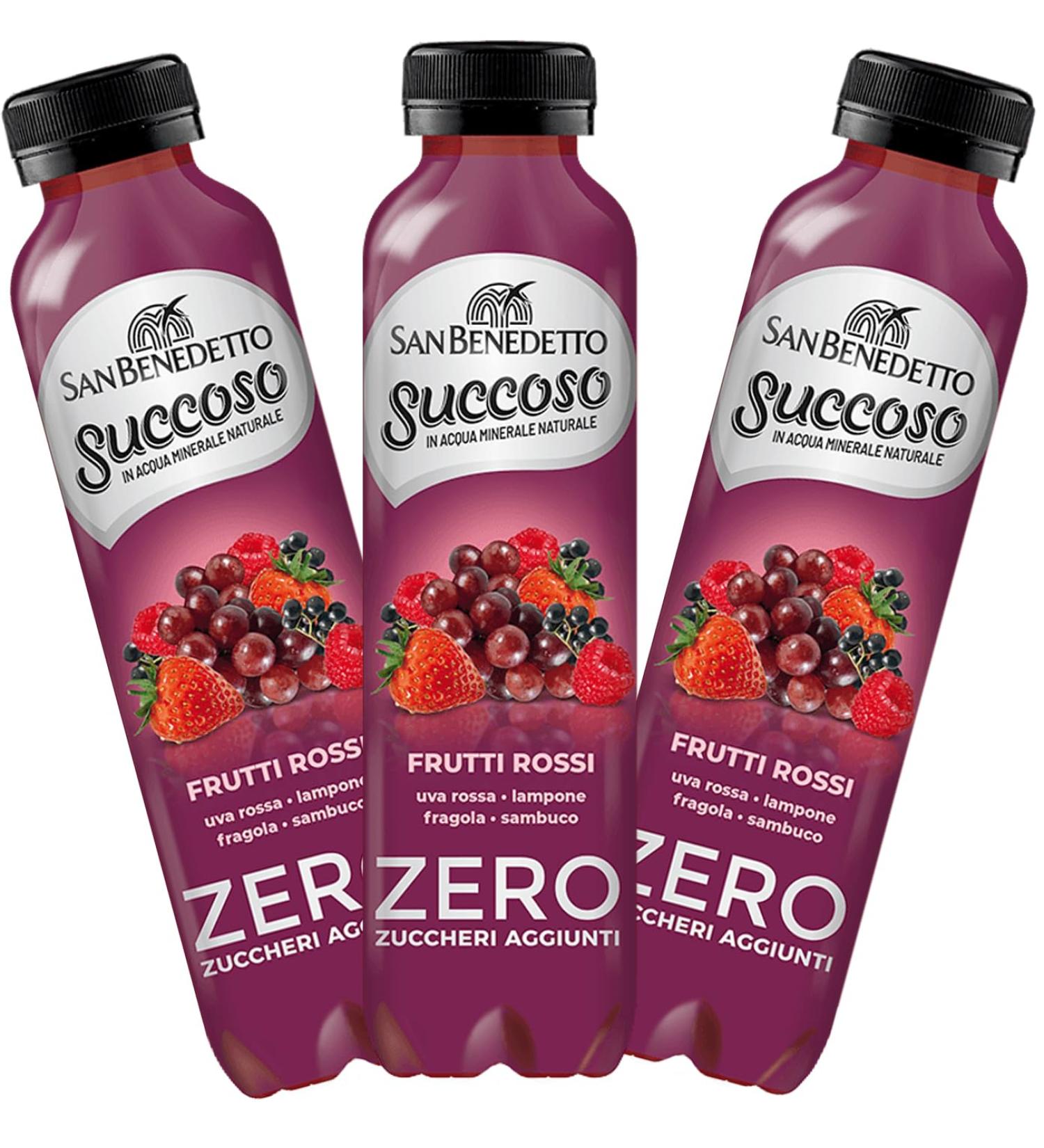  CAIYA 3X Saint Beno t Juicy Zero Red Fruits Fruit Flavored Drink 400ml 3 Bottles - Summer Drink 2023 - Buy Online on GoSupps.com