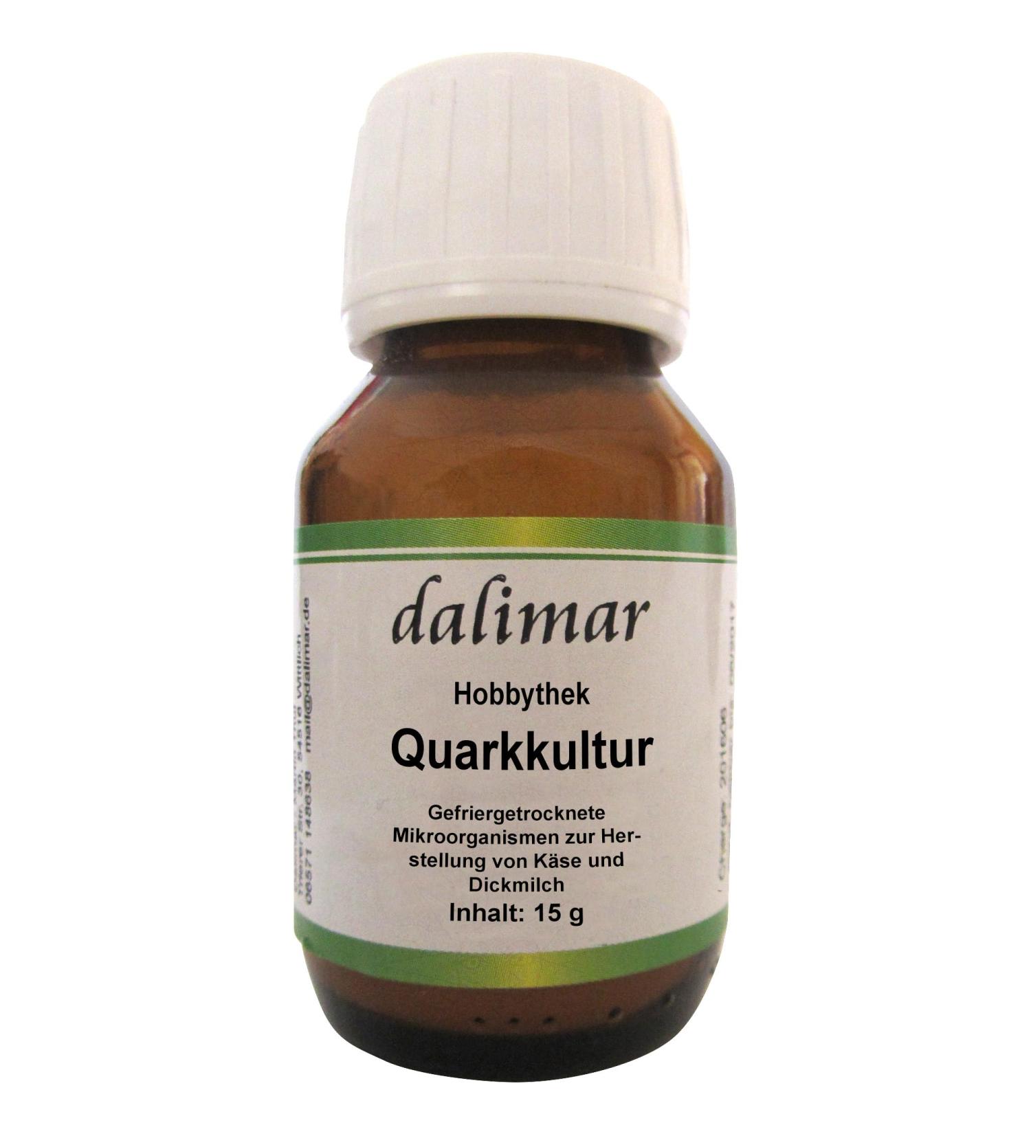 Dalimar Quark Culture ME Mesophilic Culture - for cheese quark cream cheese - 15 g