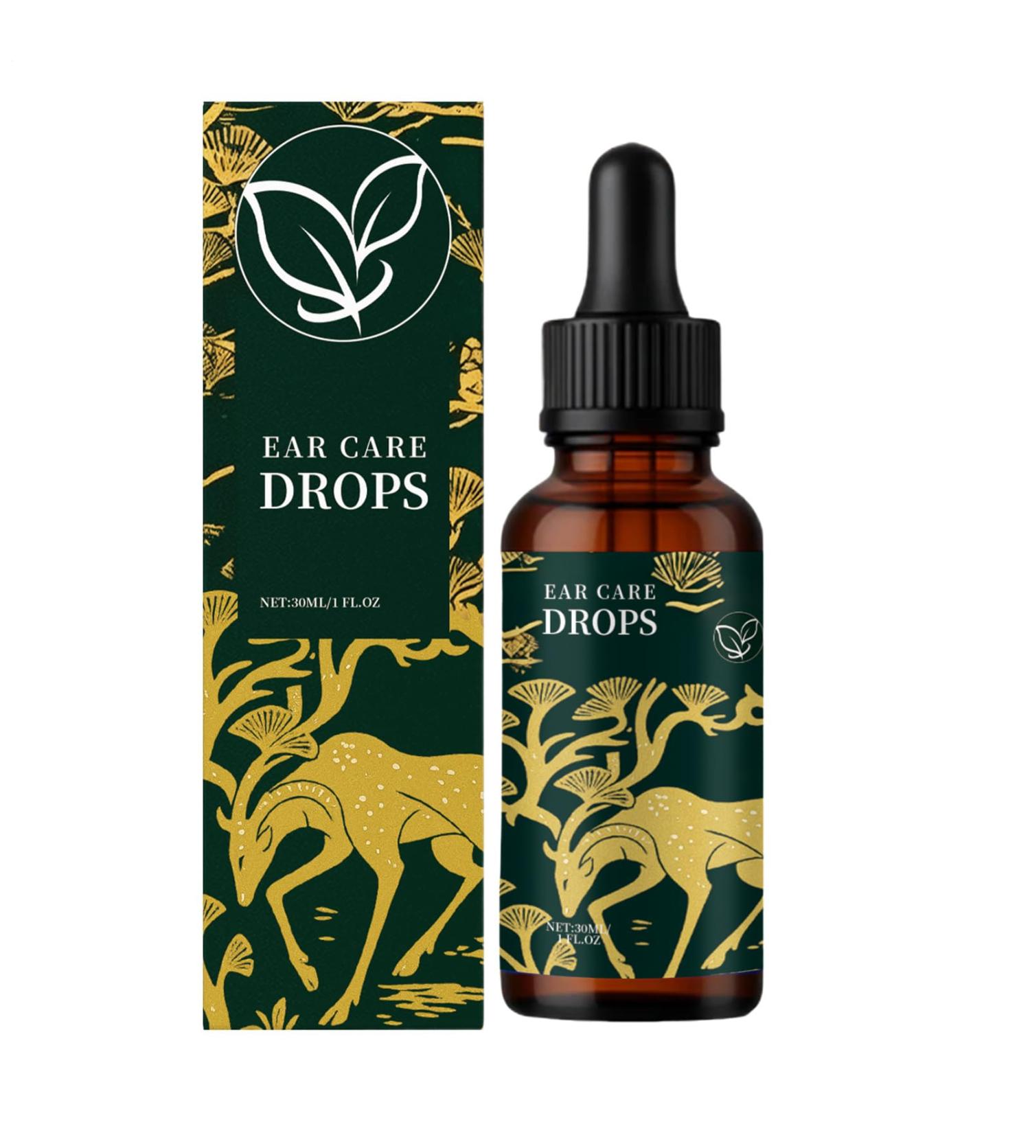 Ear drops for ears 30 ml fast absorbing liquid support supplement for men after swimming outdoor activities sleeping after showering and traveling - Buy Online on GoSupps.com