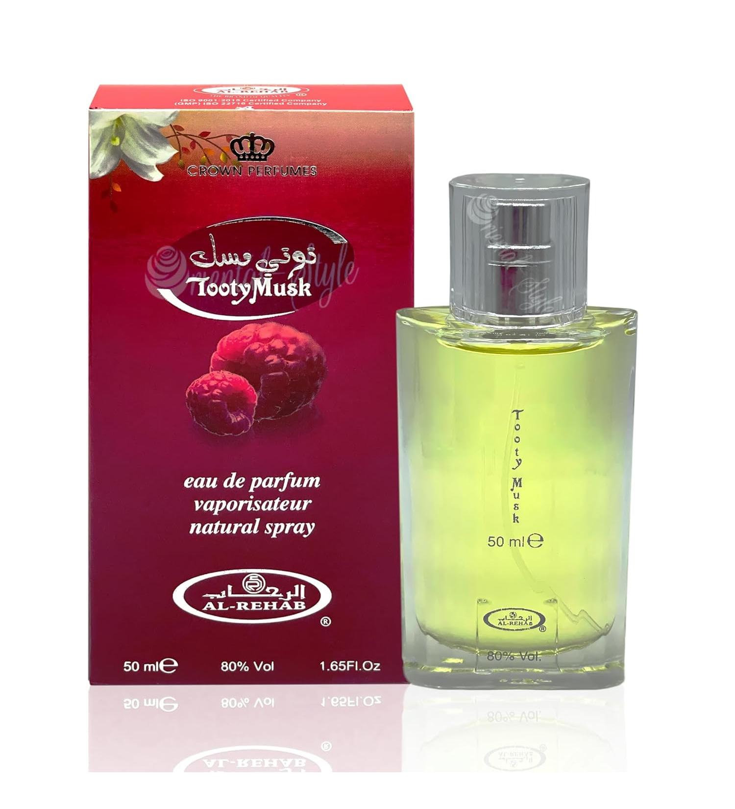 Tooty Musk - AlRehab Body Spray Perfume for Men (50 ml/1.65 fl. oz) - Buy Online on GoSupps.com