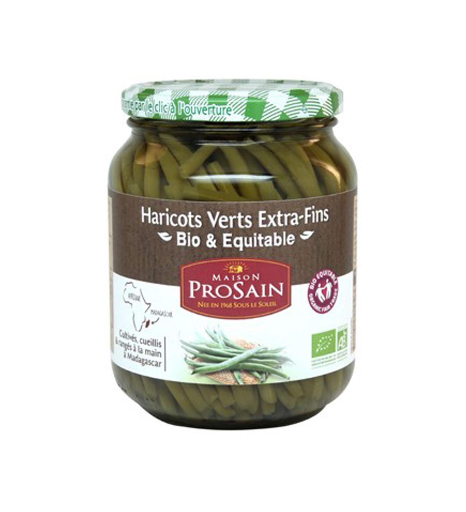 PROSAIN Extra Fine Green Beans 660G Organic -