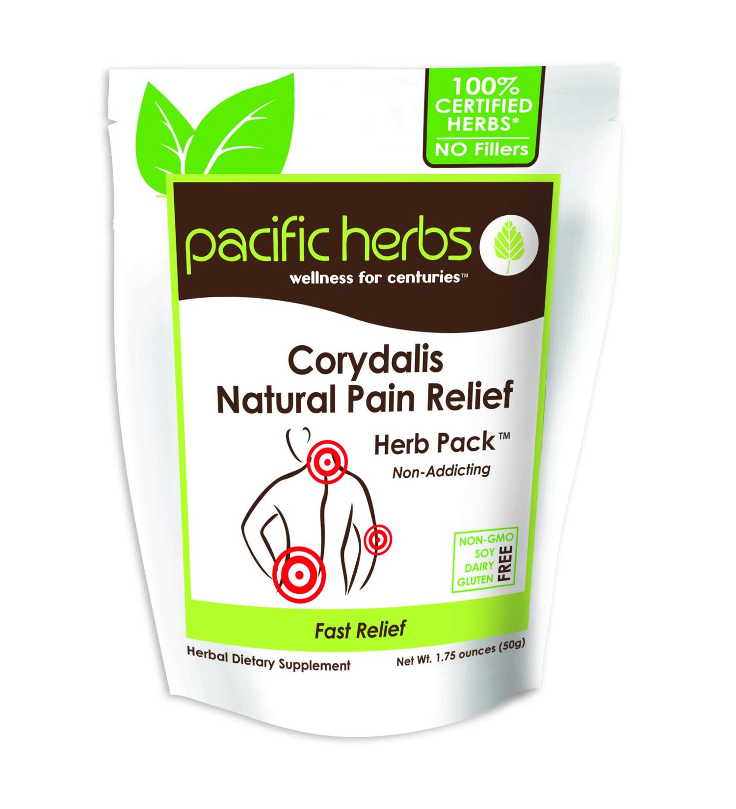 Pacific Herbs Corydalis Natural Pain Relief Herbs - 1.75 oz (Pack of 1) - Buy Online on GoSupps.com