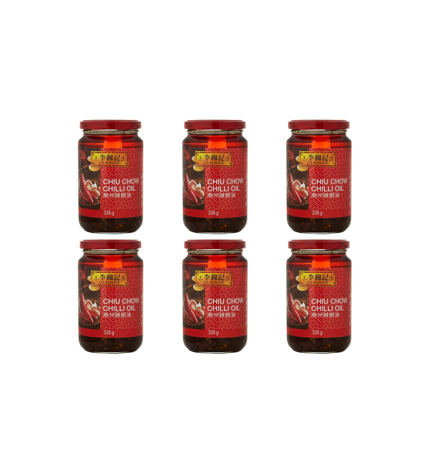 Lee Kum Kee Chiu Chow Chilli Oil Sauce 355g (6 Jars Bundle) by CNMART - Buy Online on GoSupps.com