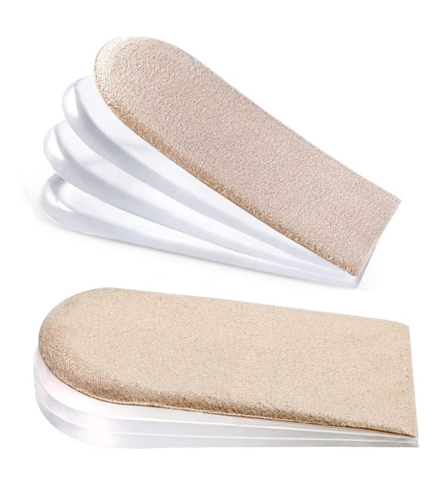 Adjustable Orthopedic Heel Lift Inserts - Gel Shoe Heels for Leg Length Discrepancies - Height Increase Insole (Women 9-13 / Men 8-12) - Buy Online on GoSupps.com