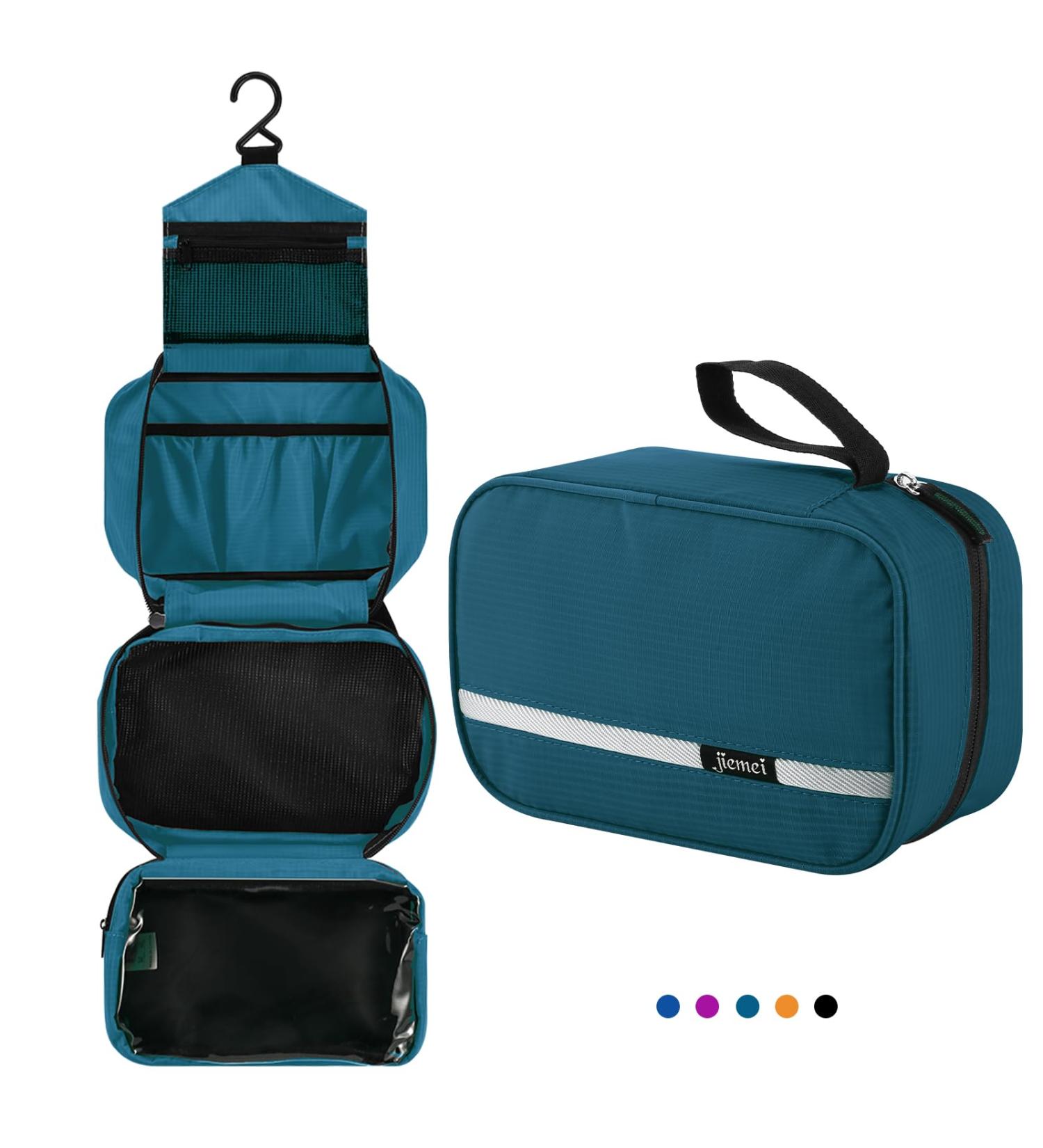 homchen Hanging Travel Toiletry Bag Waterproof Folding Portable Cosmetic Bag Wash Bag for Men and Women (M EGREEN) M Egreen - Buy Online on GoSupps.com