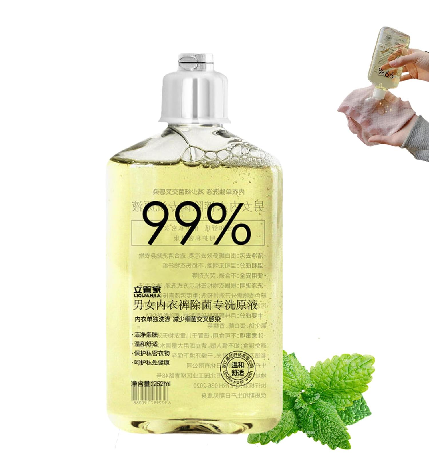 Underwear Detergent Liquid Handwash for Men Women Underwear Cleaner Blood Remover (1PC) - Buy Online on GoSupps.com