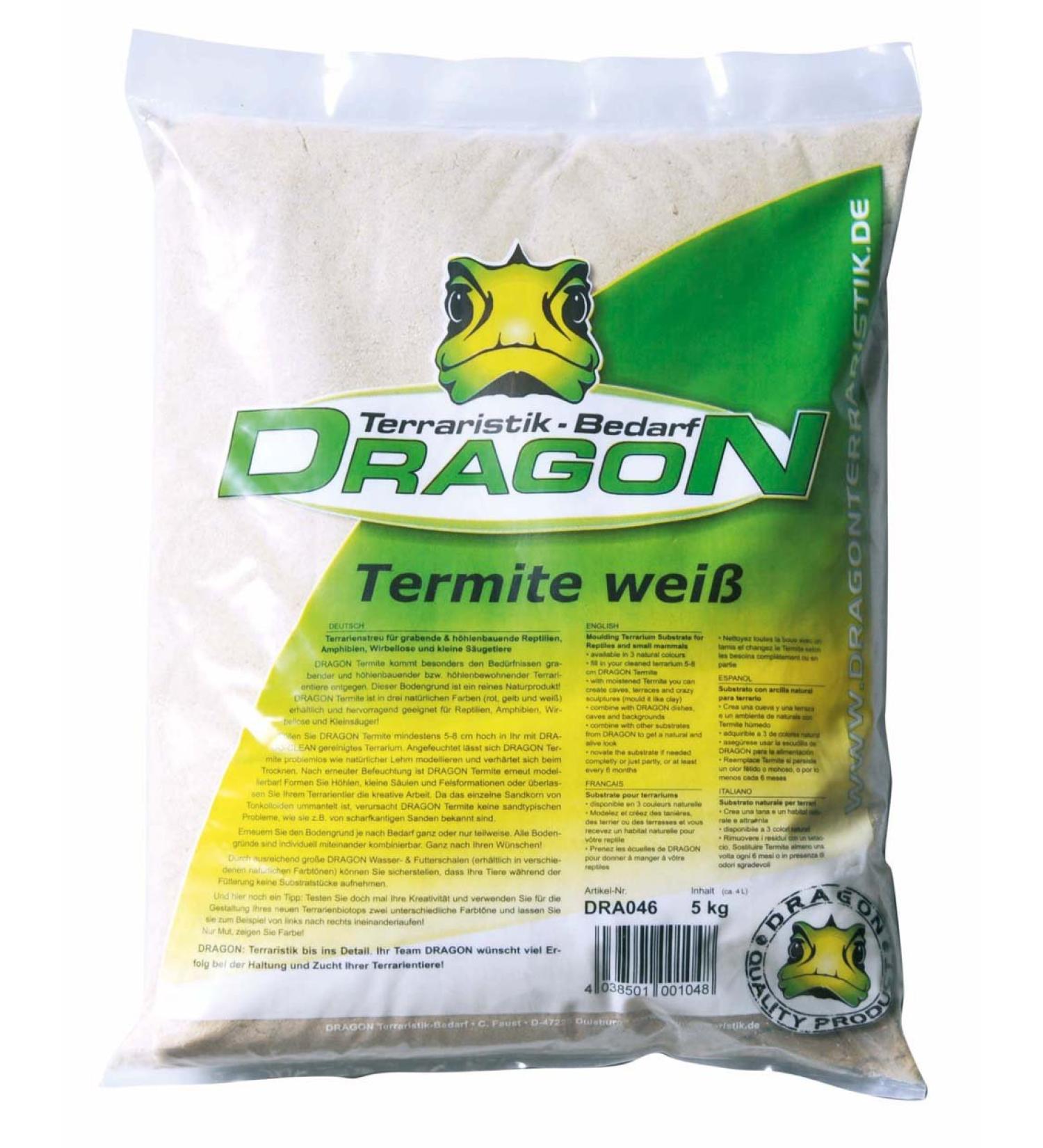 Dragon Termite white 5 kg (clay-based substrate)