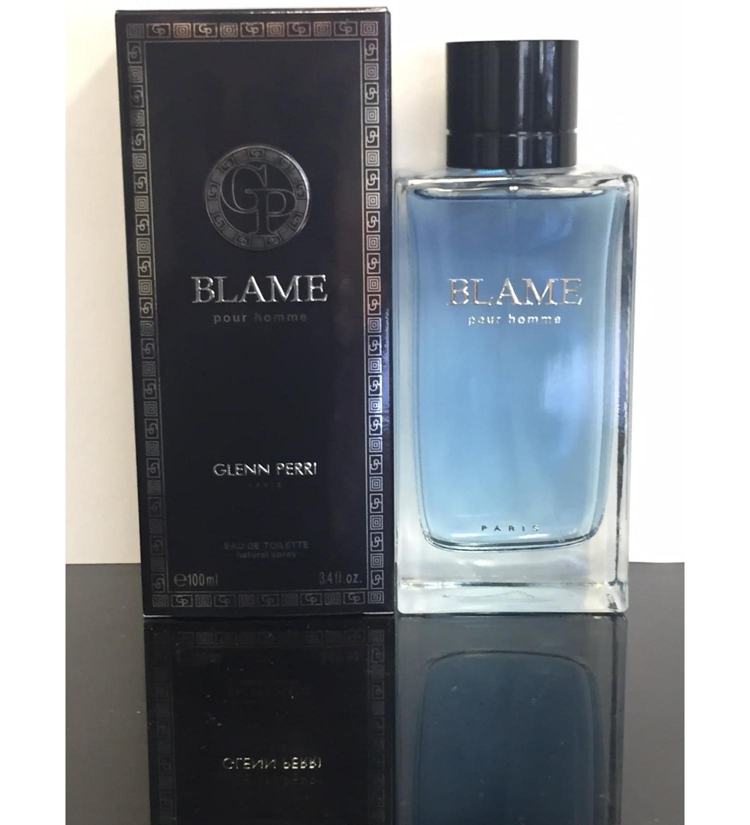 BLAME POUR HOMME BY GLENN PERRI COLOGNE FOR MEN 3.4 OZ / 100 ML EAU DE TOILETTE SPRAY