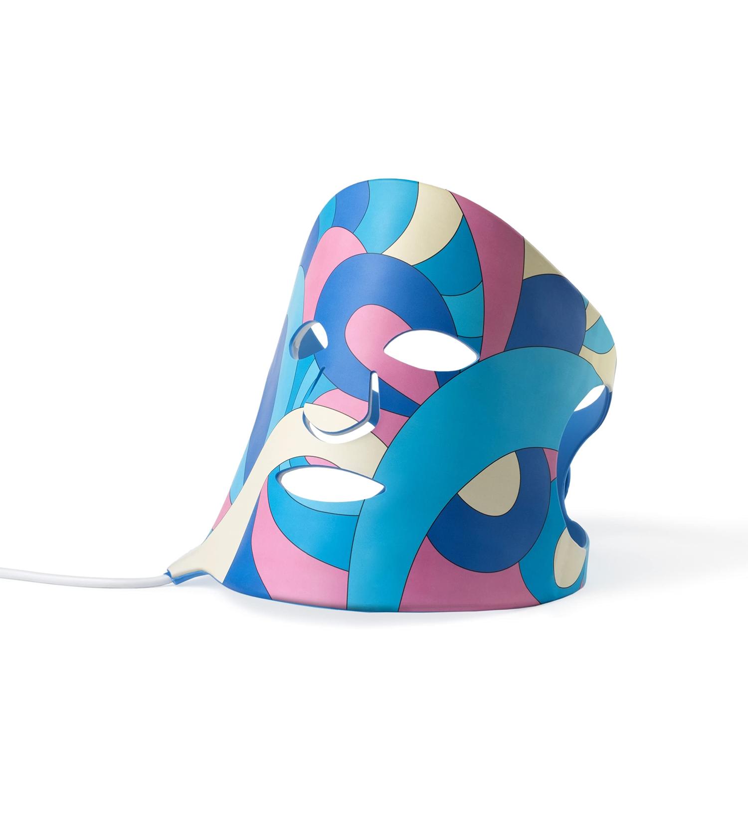LED Face Mask Light Therapy - By Zutta - 3 Colour Settings Light Therapy - Anti Acne Blue Light - Anti-Ageing Red light - Skin Rejuvenation & Wrinkle Reduction - Lightweight Portable Silicone - Buy Online on GoSupps.com