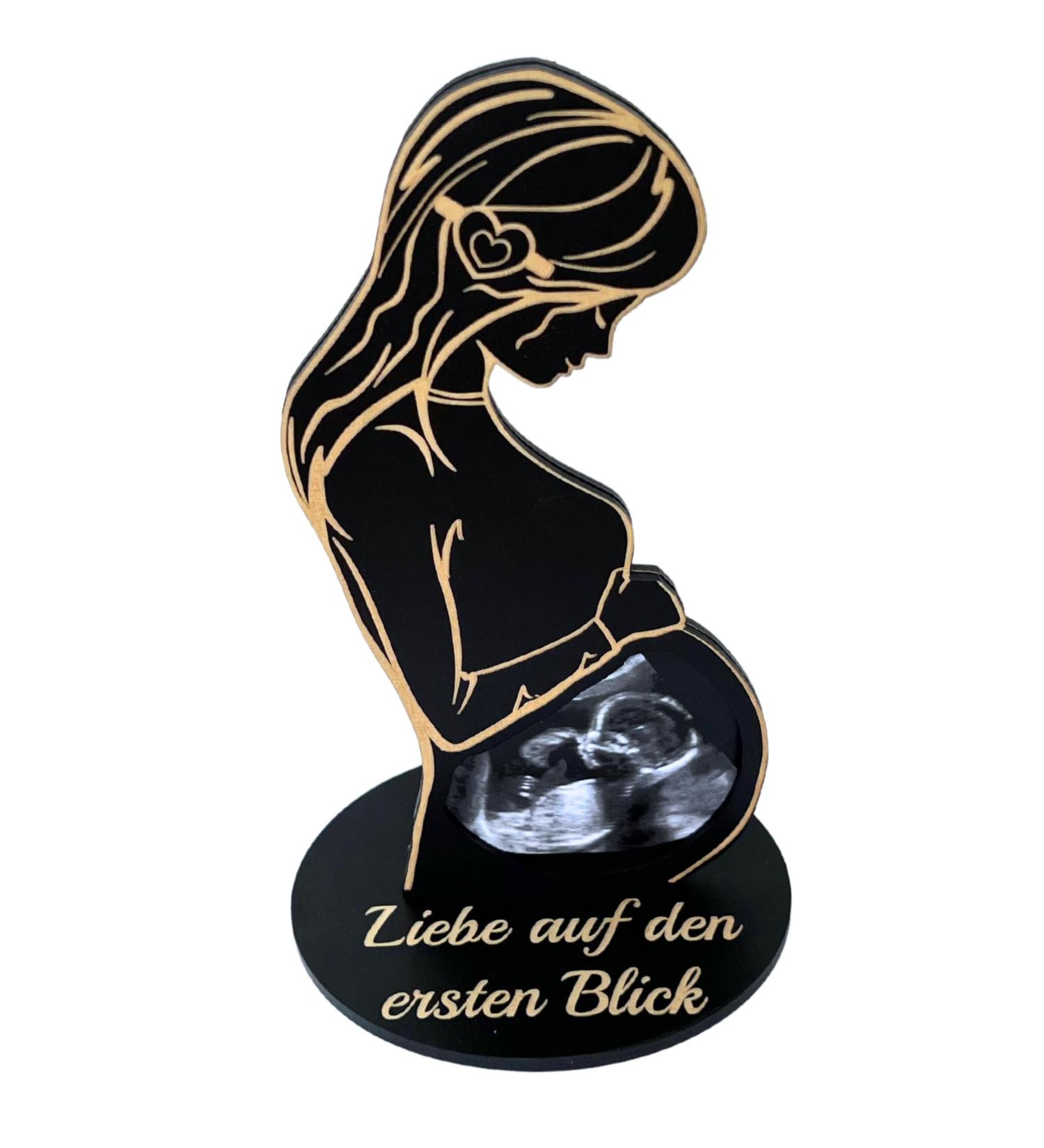 Hearts Sign Pregnant Women Gifts | Love at First Glance Sonogram Frame for Moms-to-Be - Buy Online on GoSupps.com