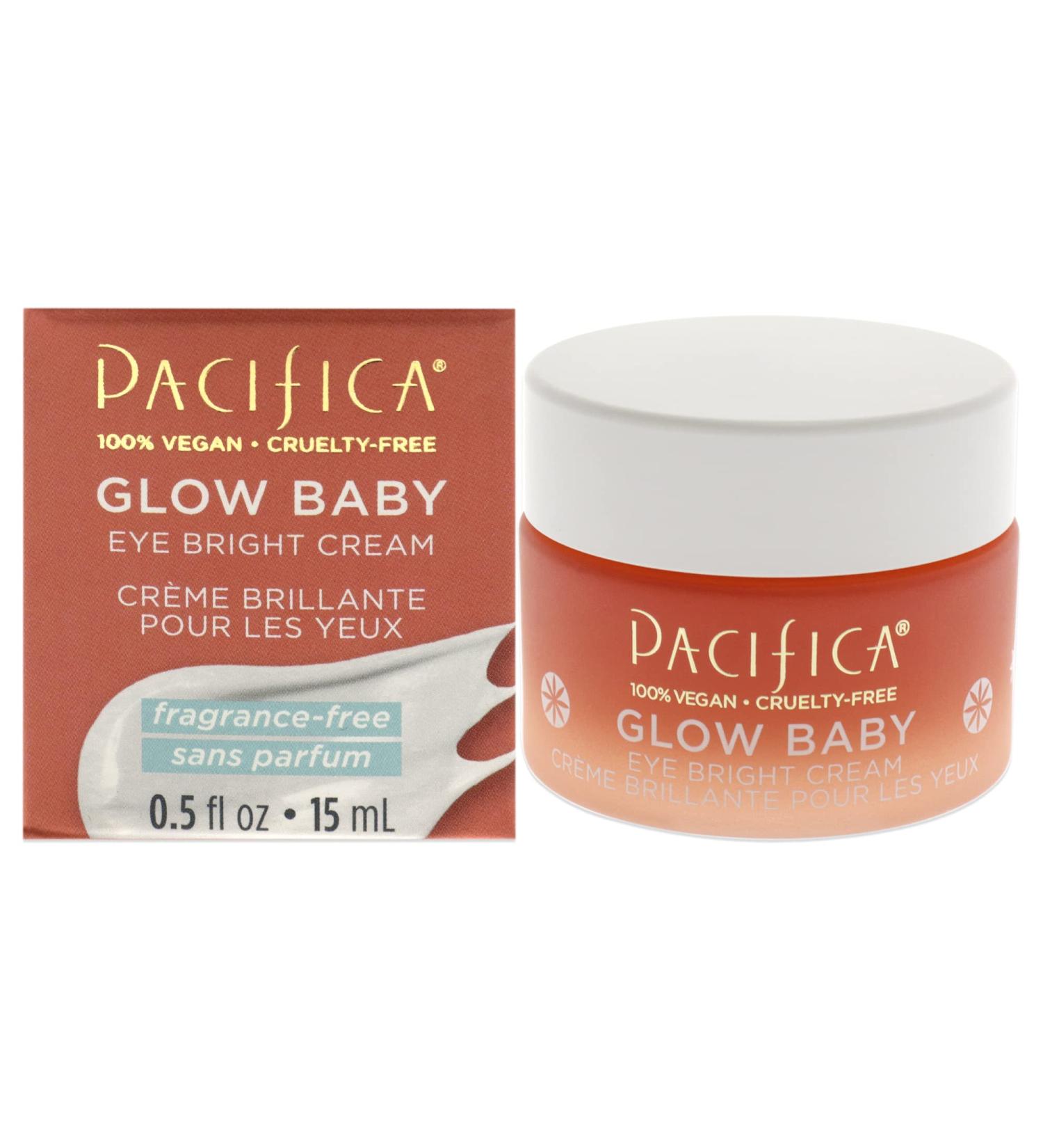 Pacifica Glow Baby Eye Bright Cream 0.5 oz - Unisex Under Eye Treatment - Buy Online on GoSupps.com