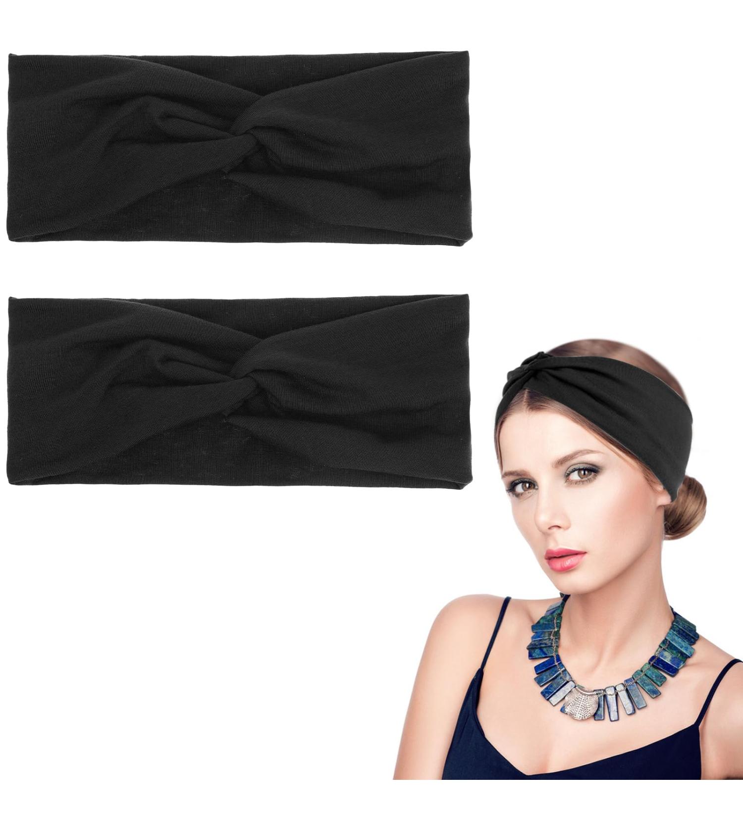Wllhyf 2 x Women s Wide Stretch Turban Frontal Ligaments - Comfortable & Stylish International Shipping Available - Buy Online on GoSupps.com