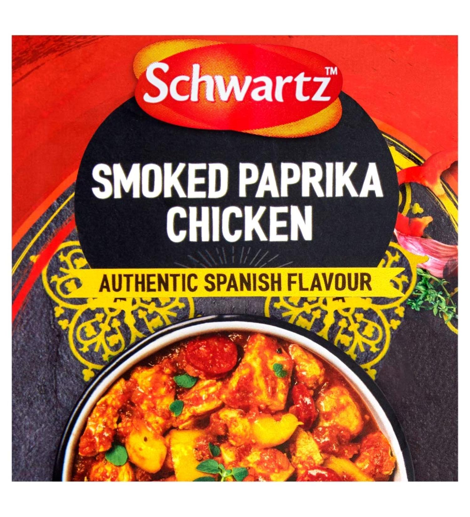 Schwartz Smoked Paprika Chicken Recipe Mix 28 g - Buy Online on GoSupps.com