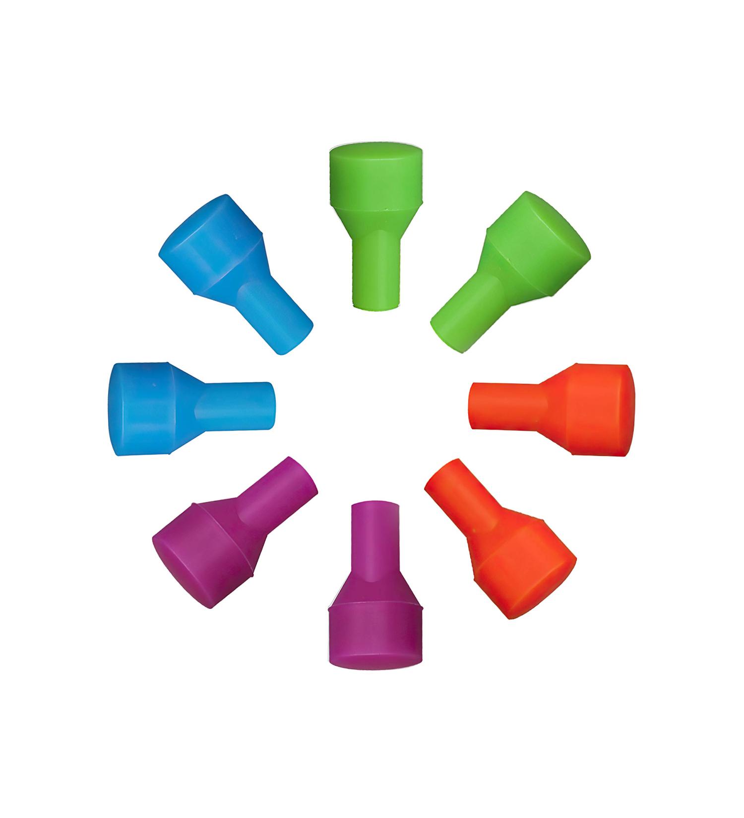 VFVIMN Bite Valve Replacement Mouthpieces for Hydration Pack Bladder - 8 Pack, 4 Colors - Compatible with CamelBak & Most Brands - Buy Online on GoSupps.com