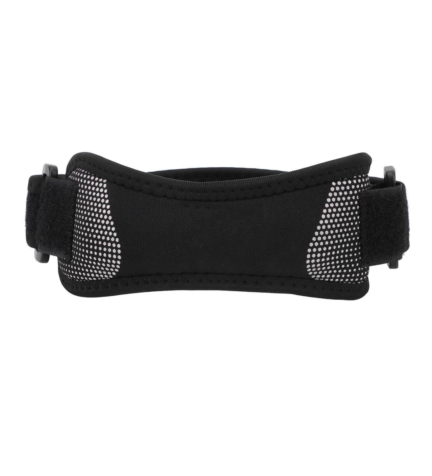 Adjustable Patella Strap - Non-Slip Patellar Tendon Support with Silicone Pad for Running Shoes (Gray) - International Shipping Available - Buy Online on GoSupps.com
