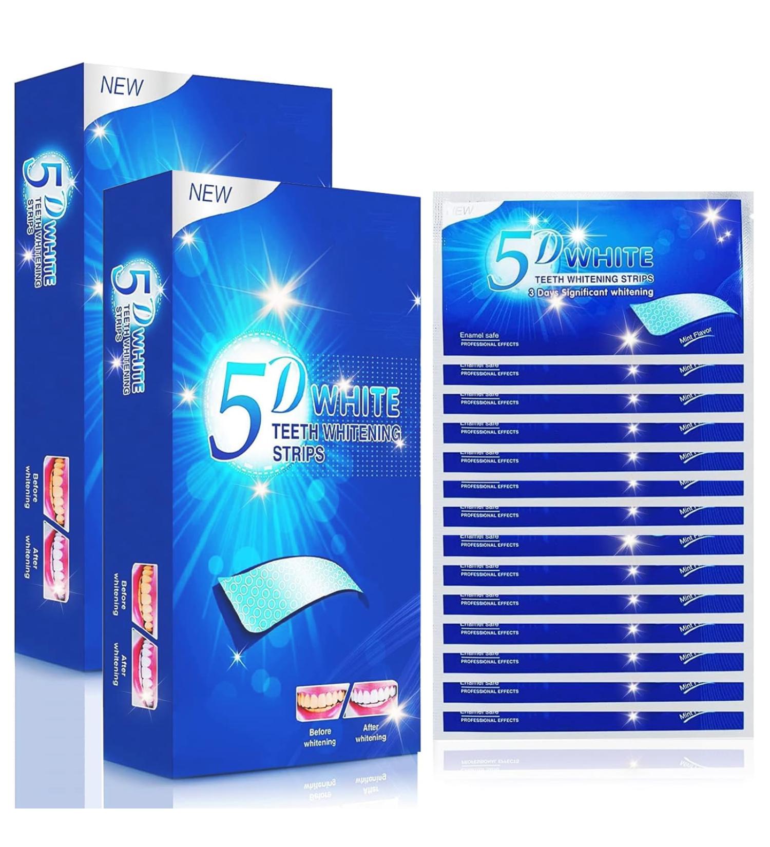 Shop Safe & Effective Tooth Whitening Kits - 28 Non-Sensitive Elevator Strips for Home Use - Buy Online on GoSupps.com