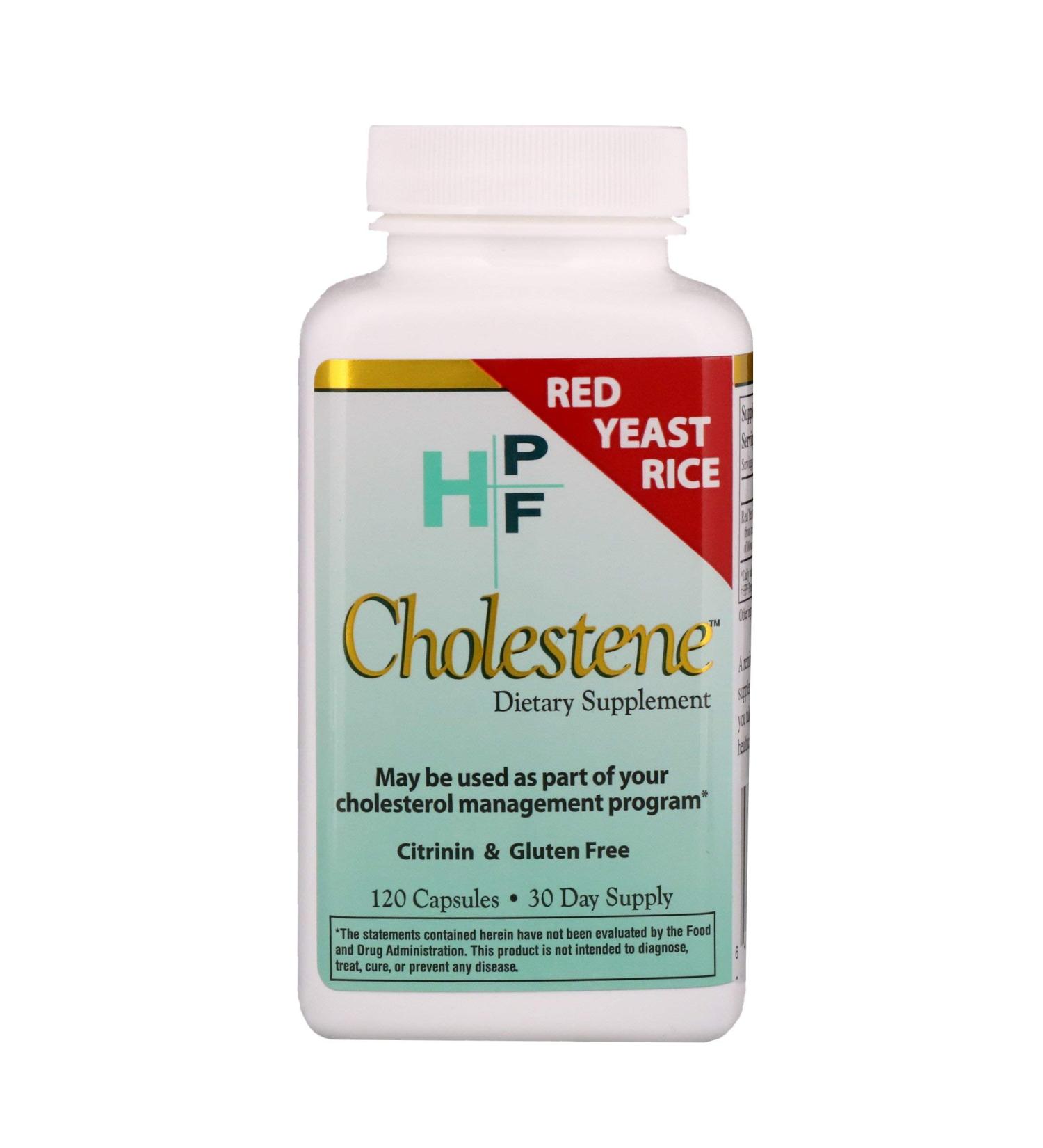 Healthy Origins HPF Cholestene Red Yeast Rice - 120 Capsules | Natural Cholesterol Support - Buy Online on GoSupps.com