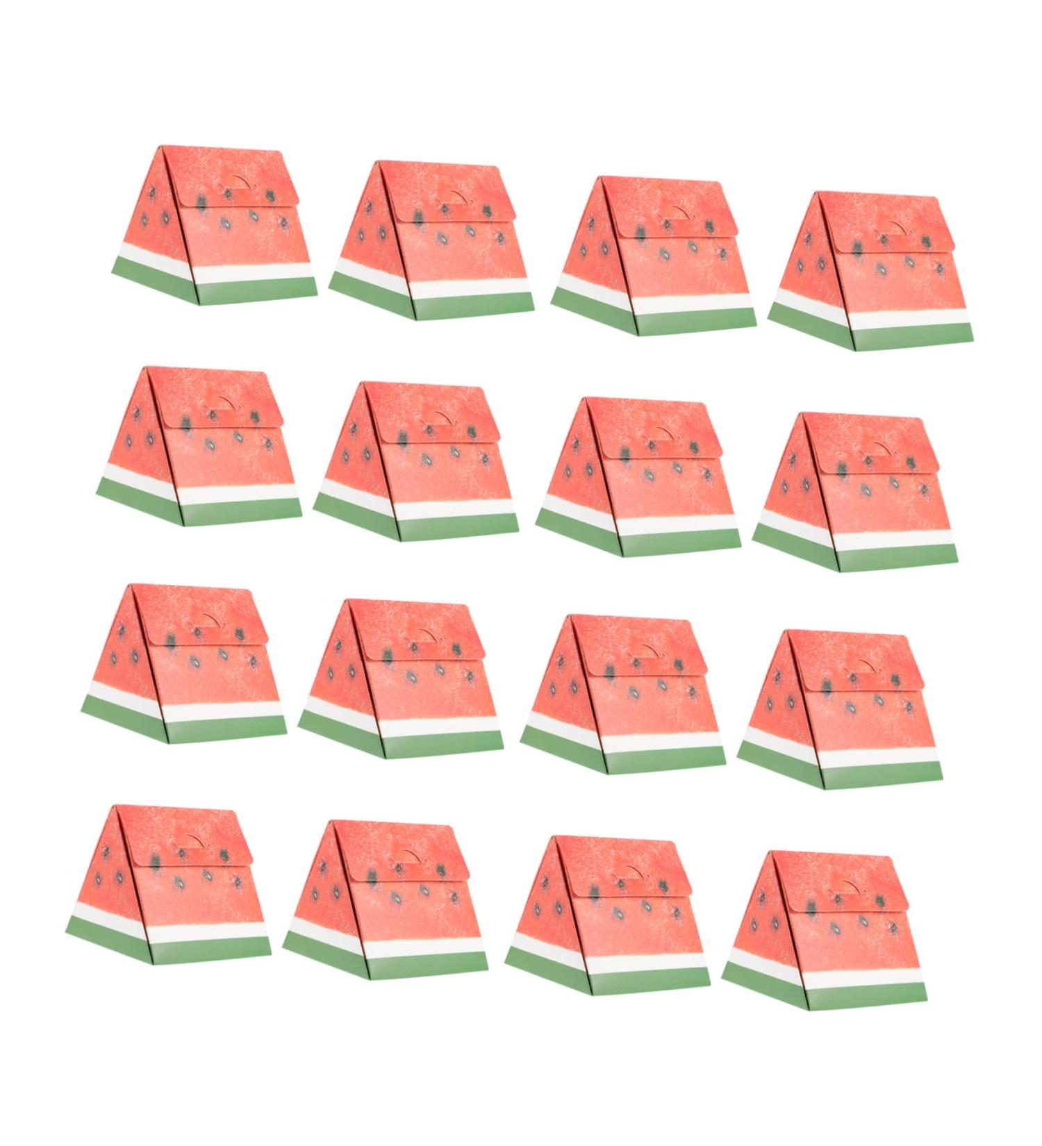 HOMSFOU 24pcs Boxes Watermelon Box Candy Gifts Kids Boxes Watermelon Party Favors Cookie Gift Cake Decor Cartoon Cardboard Boxes The Gift Packaging Boxes Paper Christmas Party Supplies - Buy Online on GoSupps.com