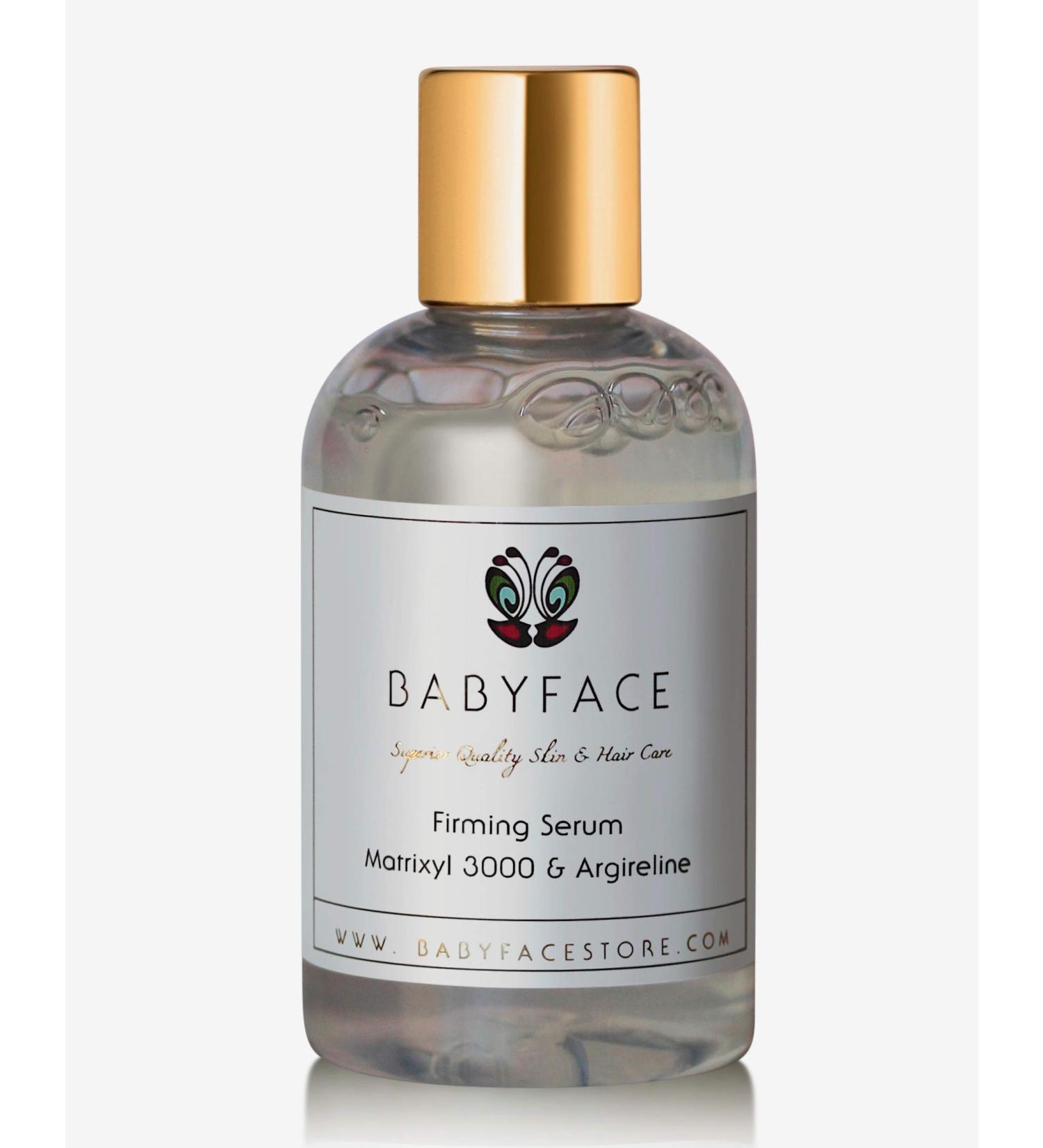 Babyface 20% Argireline plus Matrixyl 3000 Concentrated Peptide Firming Serum Large 4.3 oz.