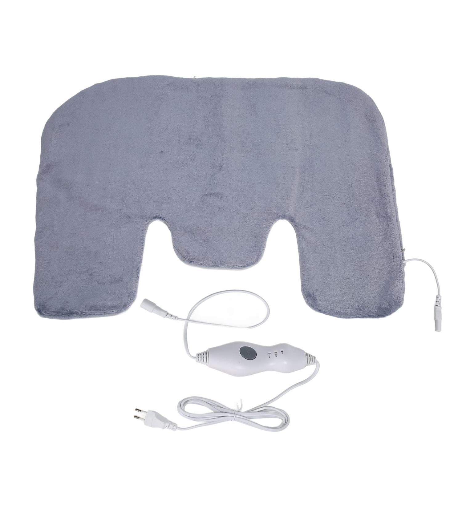 Electric Heating Pillows for Neck & Shoulder Relief | Warm Breathable Wrap with 3 Temp Settings | EU Plug 220V - Buy Online on GoSupps.com