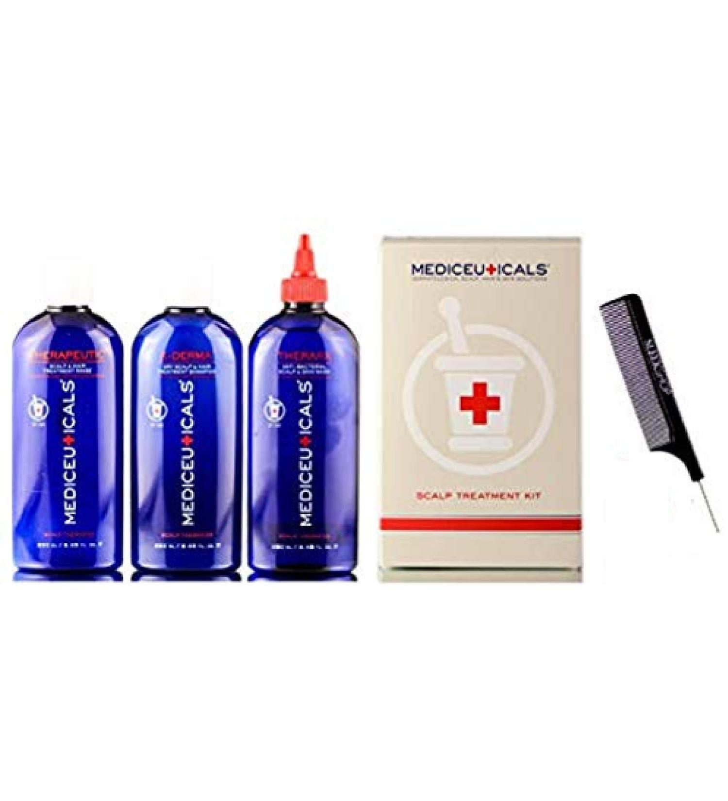 Therapro Mediceuticals 3-piece SCALP TREATMENT KIT for DRY SCALP (STYLIST KIT) (DRY SCALP KIT)