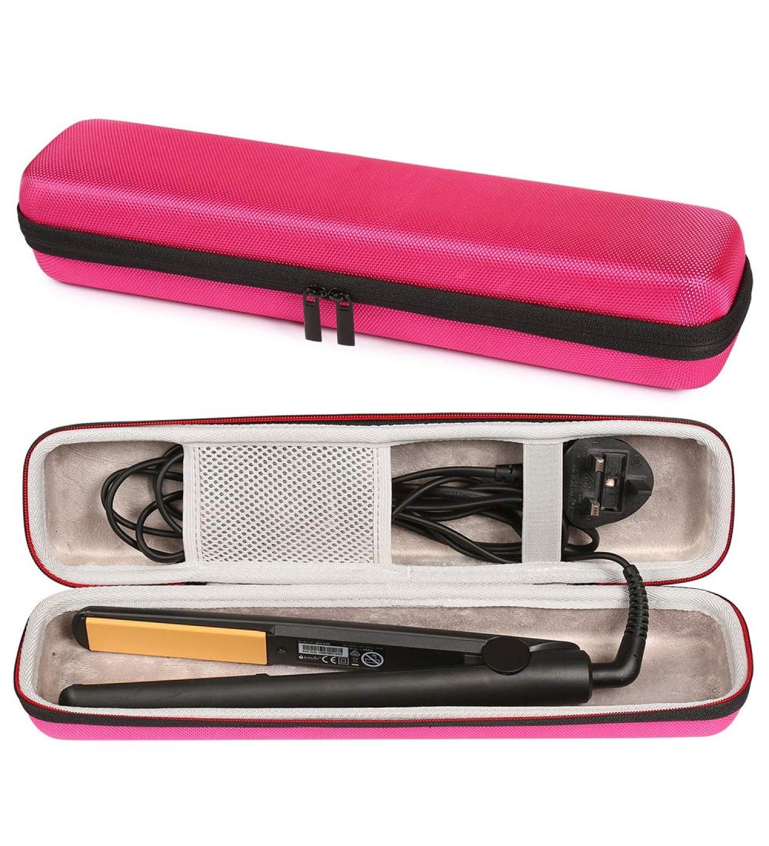 Faylapa Hard Carry Case - Pink EVA Case for Hair Straightener/Curling Irons - Stylish and Protective - Buy Online on GoSupps.com