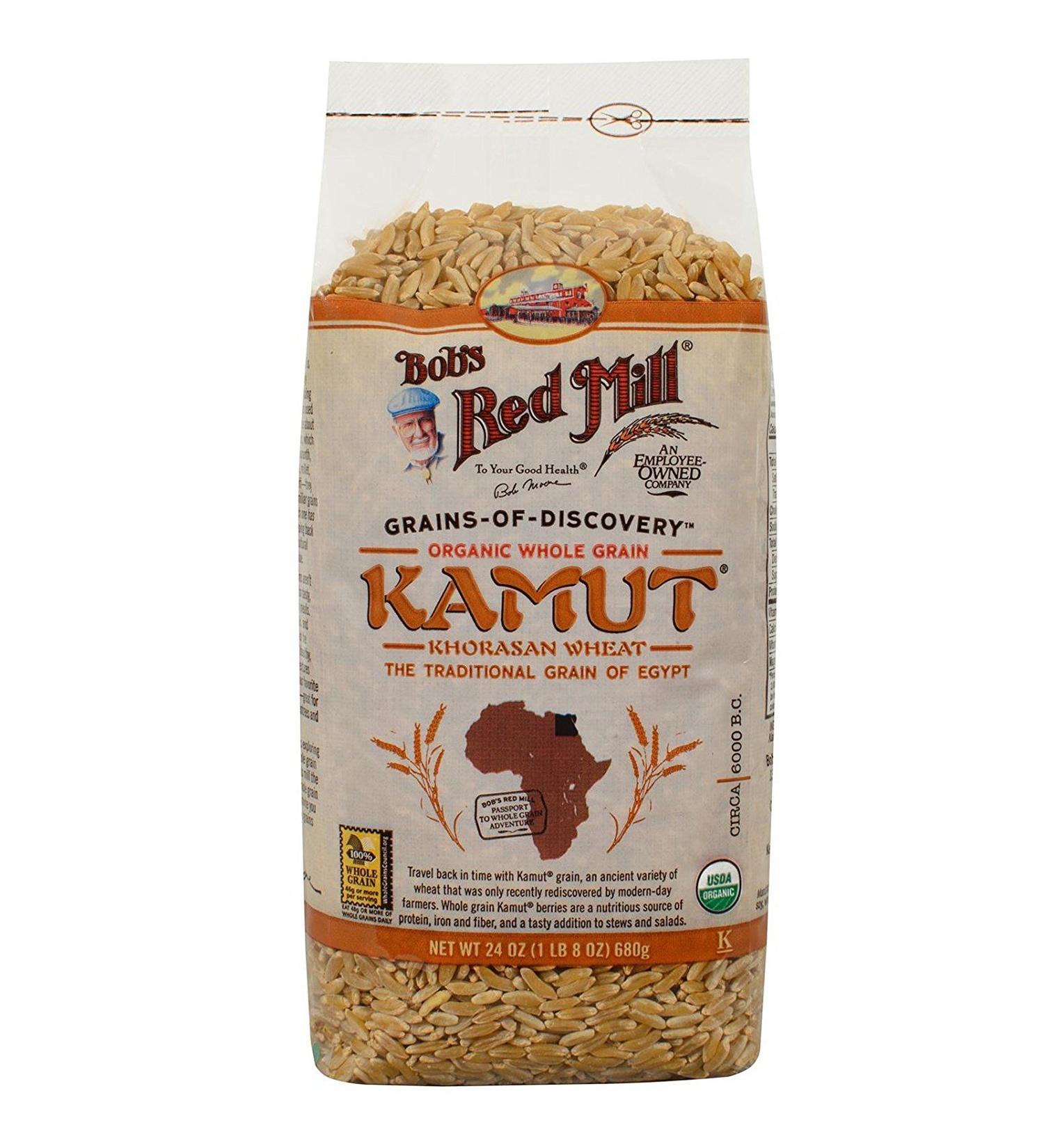 Bob's Red Mill, Organic Whole Grain Kamut, 24 oz pack of 2